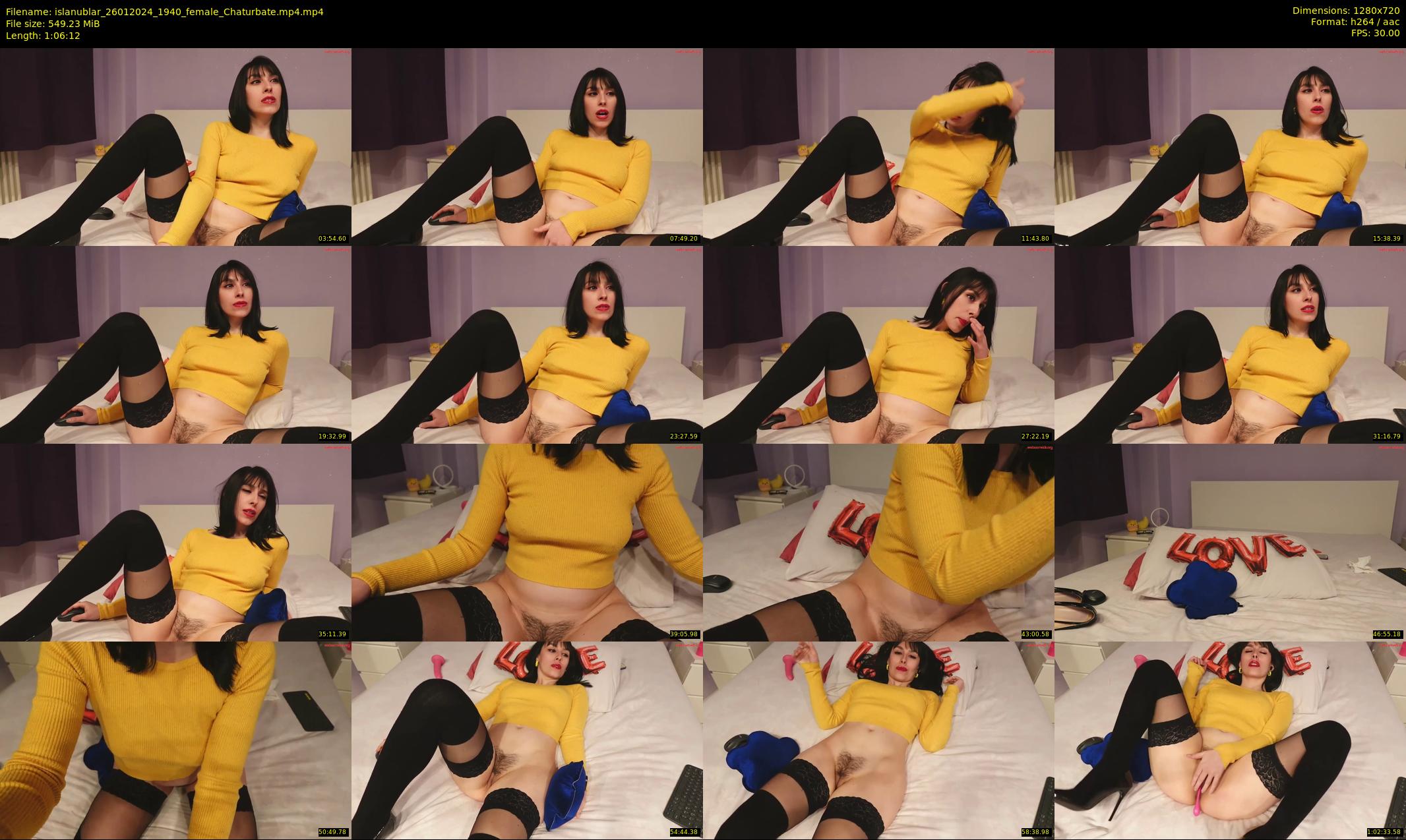 islanublar — 67 minute Chaturbate female cam show recording, 720p, Jan 26, 2024