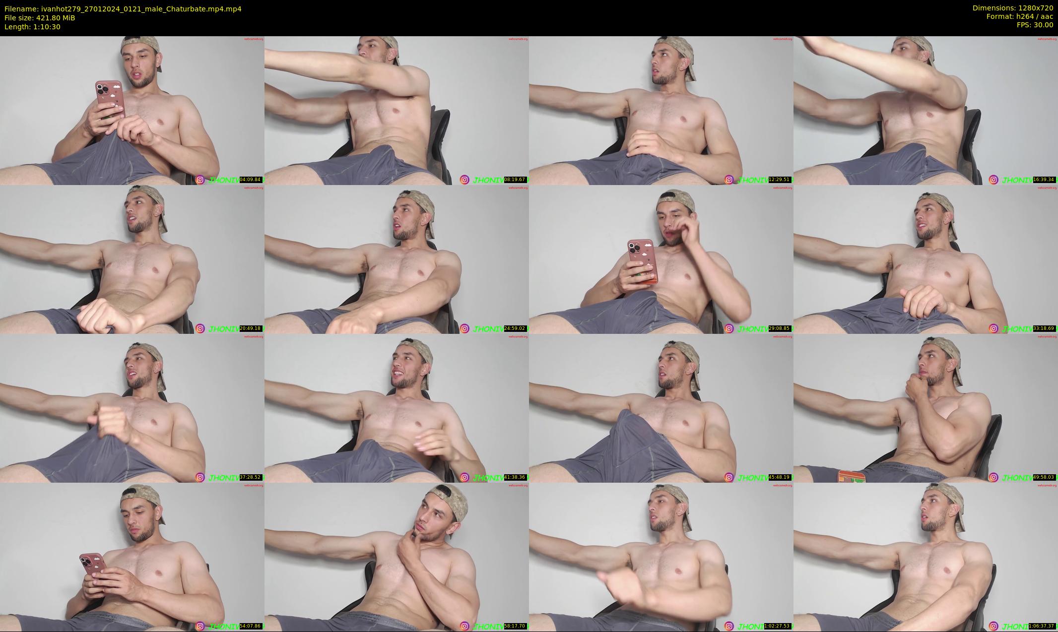 ivanhot279 — 71 minute Chaturbate male cam show recording, 720p, Jan 27, 2024