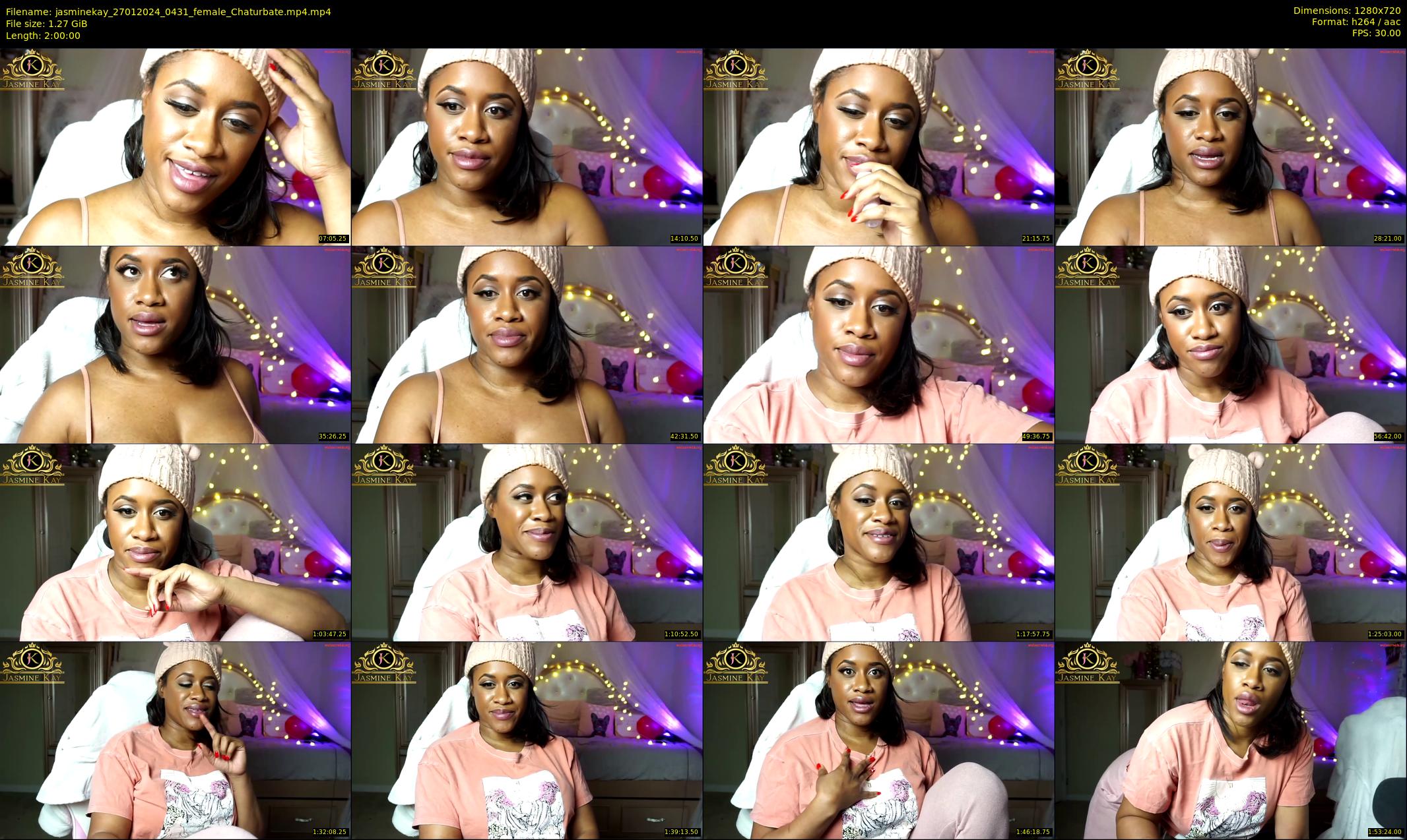jasminekay — 120 minute Chaturbate female cam show recording, 720p, Jan 27, 2024