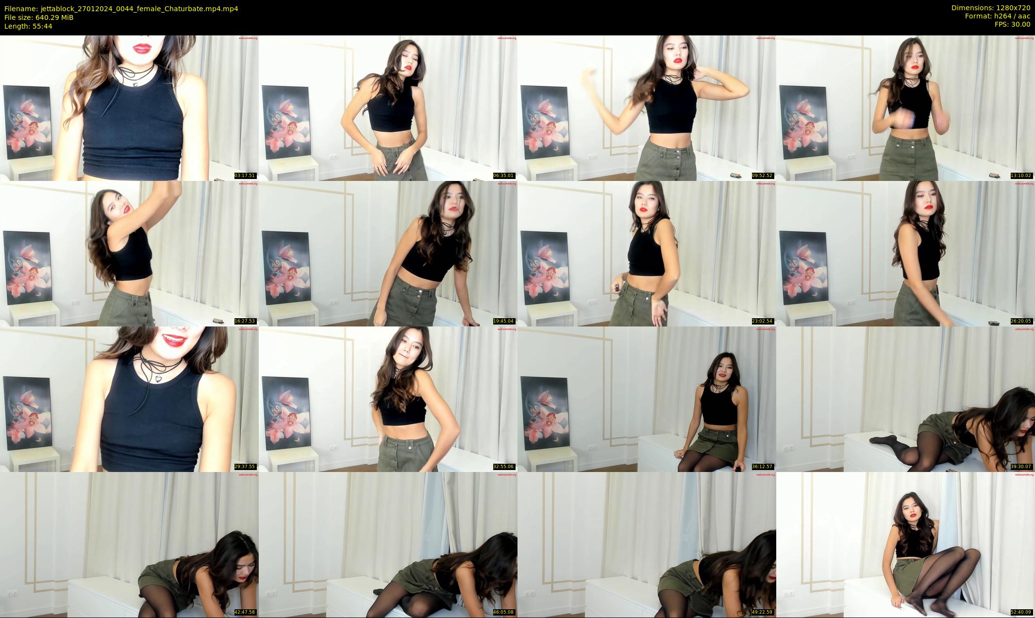 jettablock — 56 minute Chaturbate female cam show recording, 720p, Jan 27, 2024