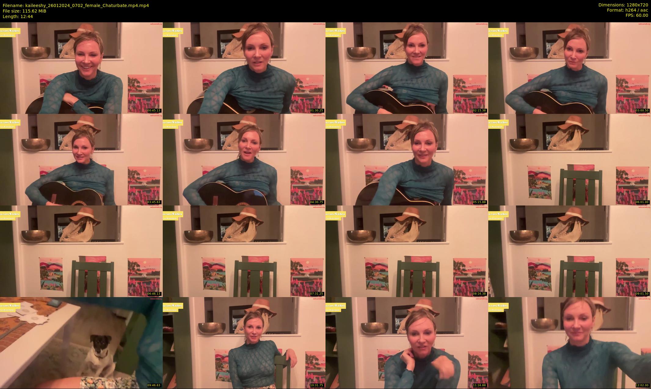 kaileeshy — 13 minute Chaturbate female cam show recording, 720p, Jan 26, 2024