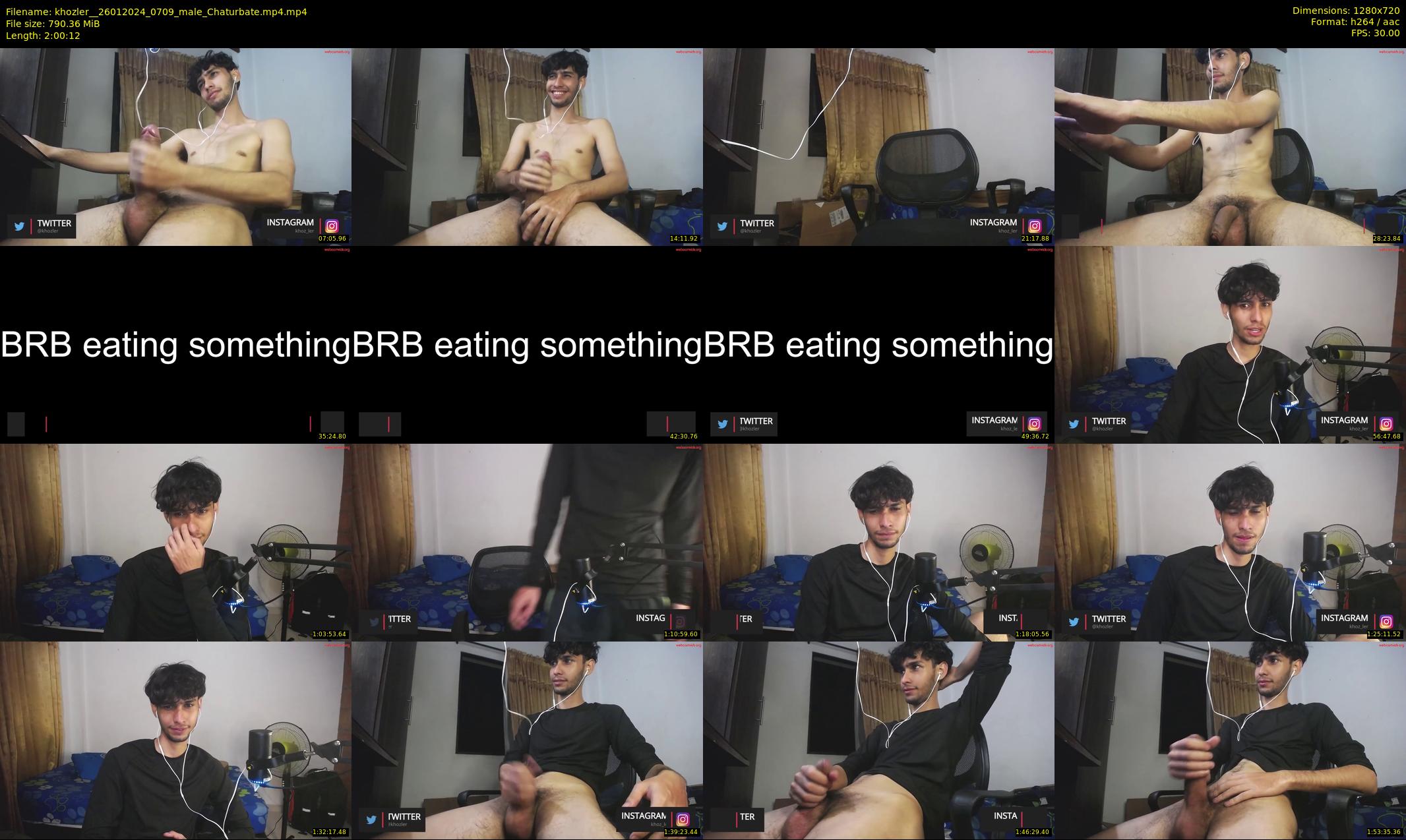 khozler_ — 121 minute Chaturbate male cam show recording, 720p, Jan 26, 2024