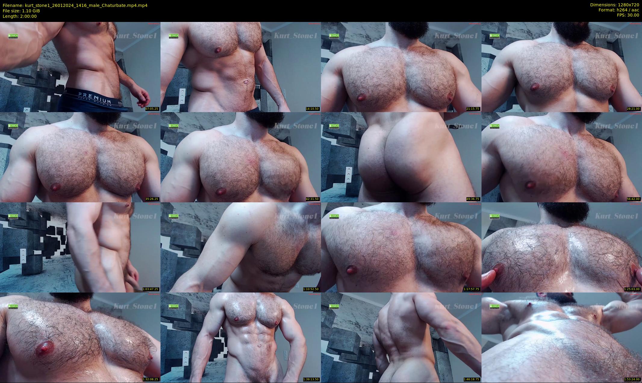 kurt_stone1 — 120 minute Chaturbate male cam show recording, 720p, Jan 26, 2024