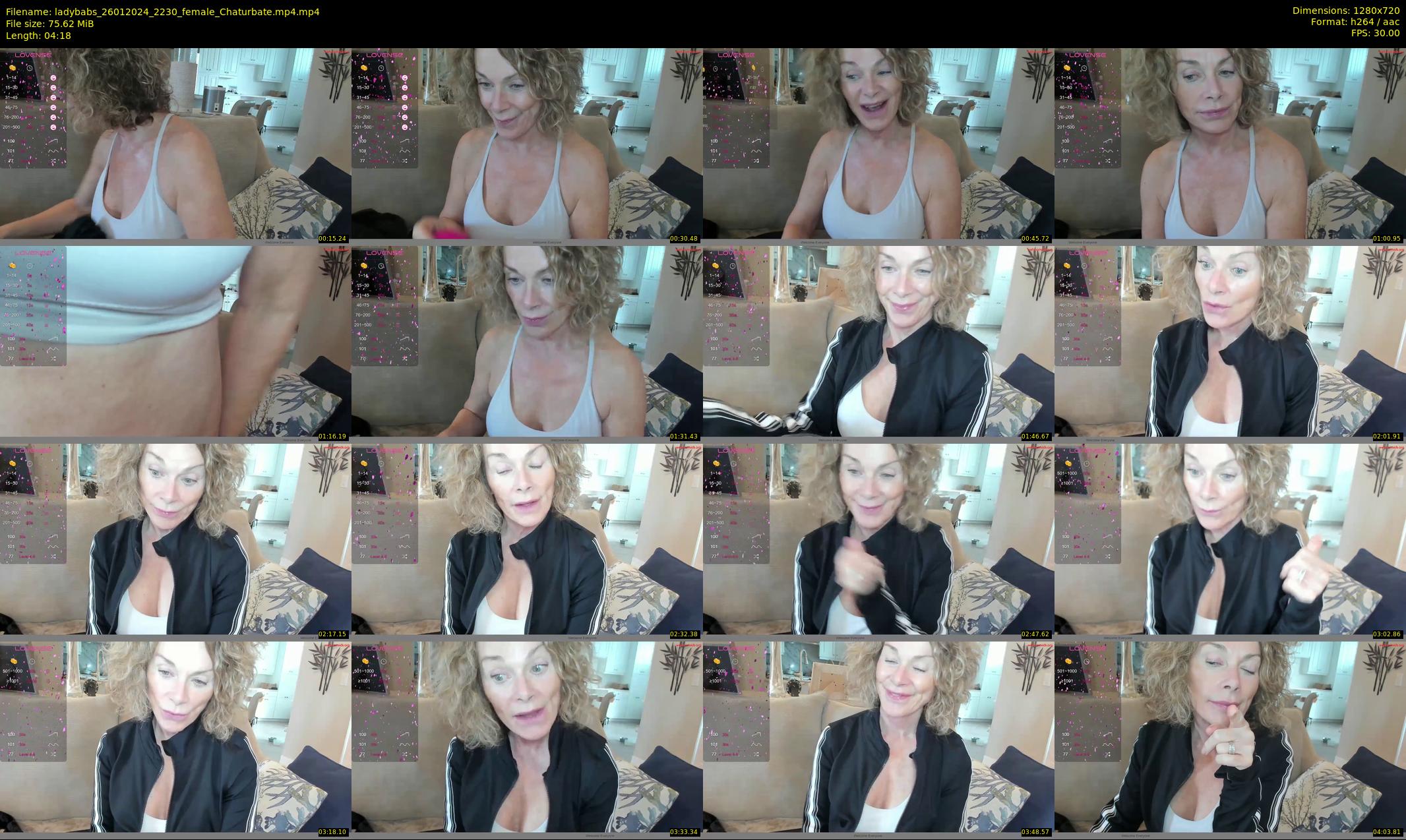 ladybabs — 5 minute Chaturbate female cam show recording, 720p, Jan 26, 2024