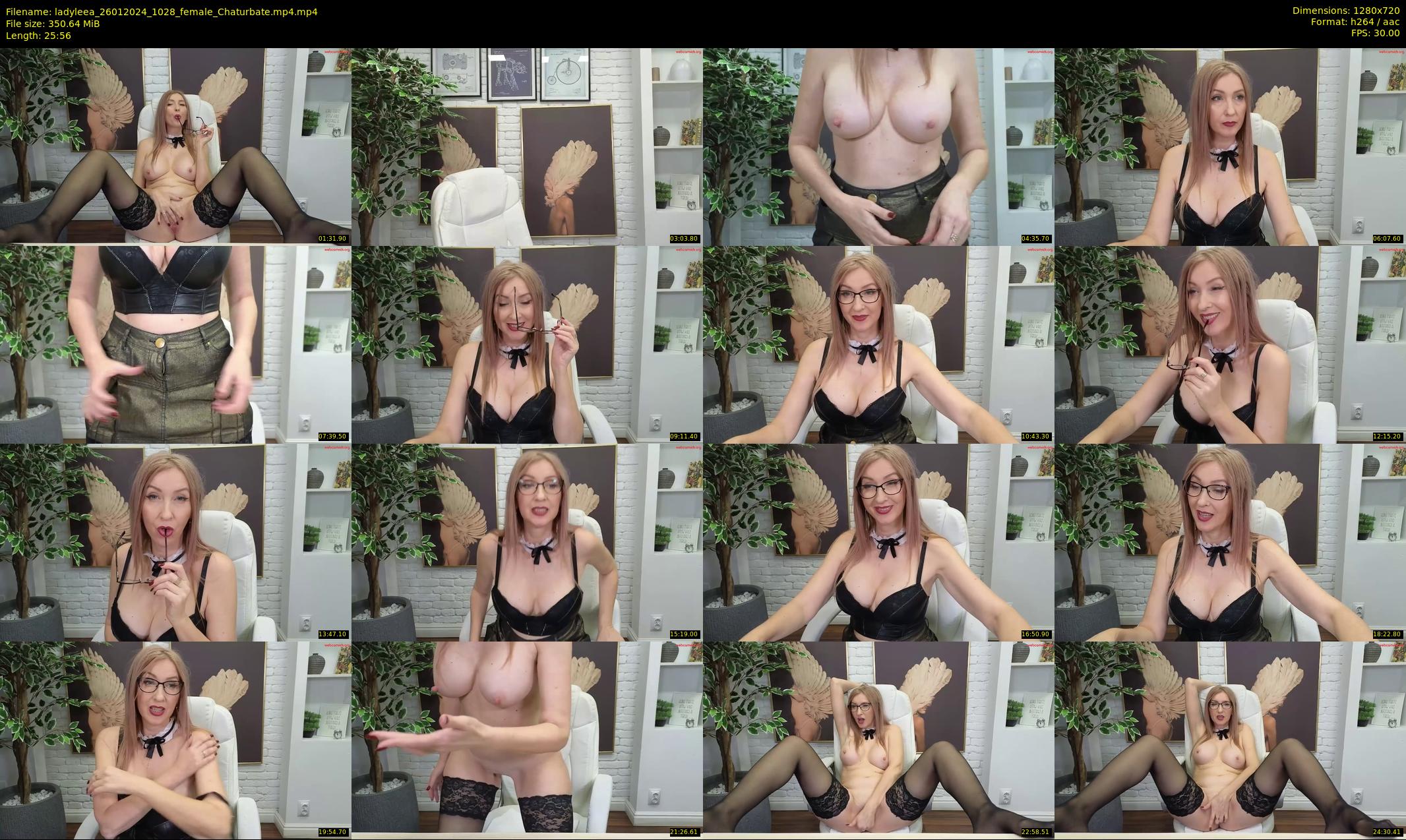 ladyleea — 26 minute Chaturbate female cam show recording, 720p, Jan 26, 2024