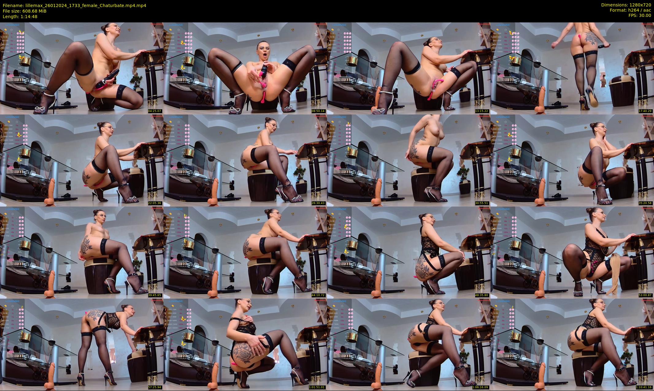 lillemax — 75 minute Chaturbate female cam show recording, 720p, Jan 26, 2024