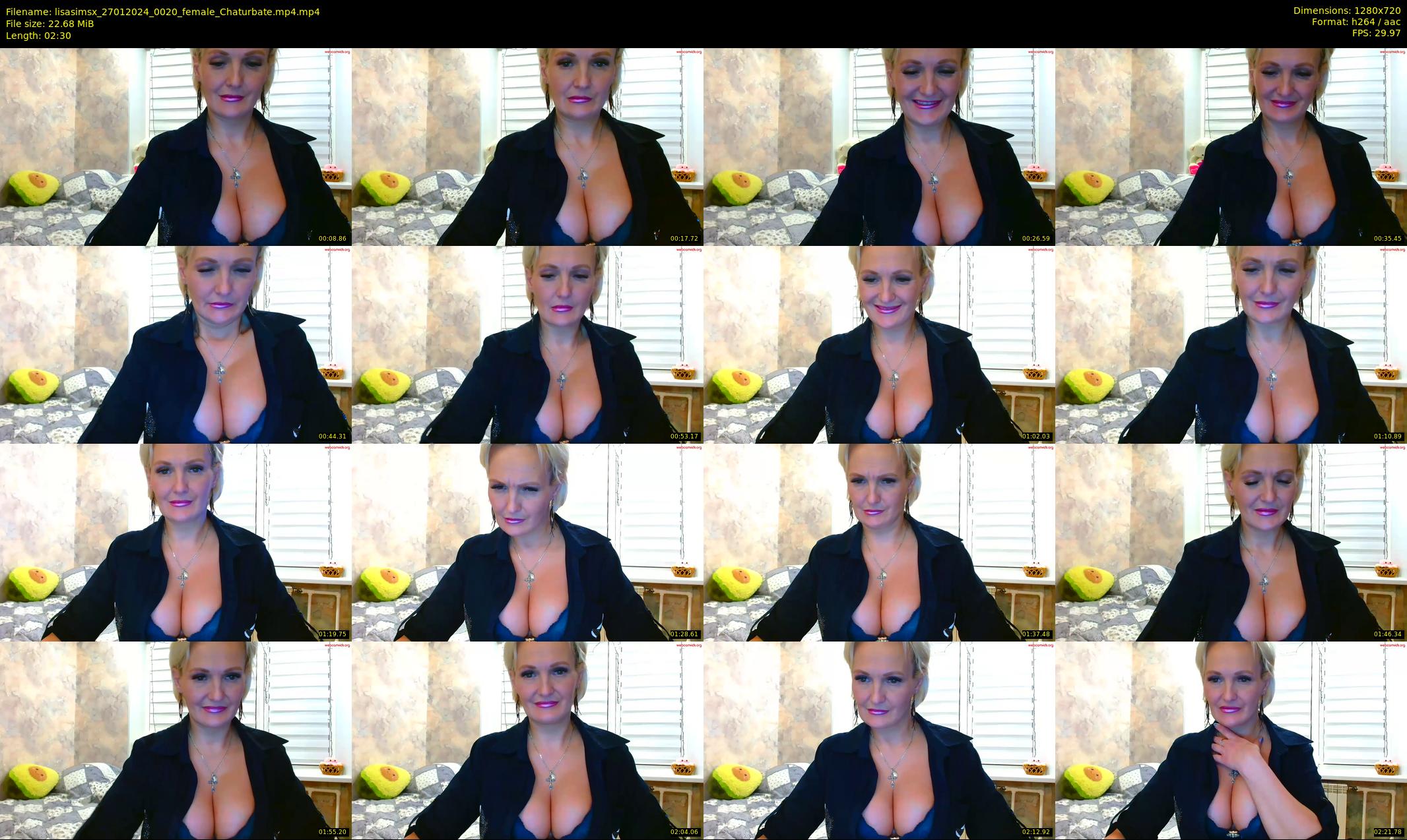 lisasimsx — 3 minute Chaturbate female cam show recording, 720p, Jan 27, 2024
