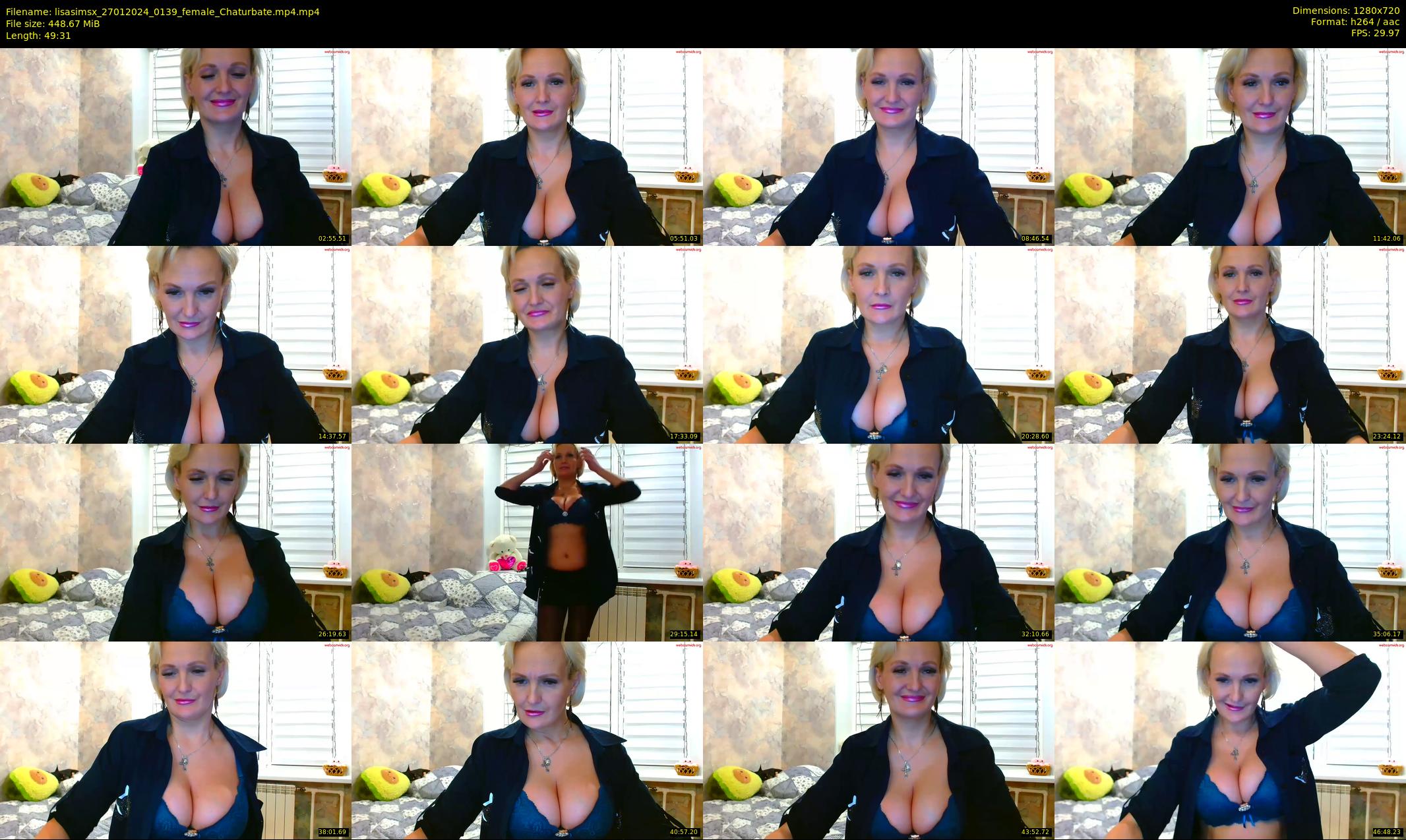 lisasimsx — 50 minute Chaturbate female cam show recording, 720p, Jan 27, 2024