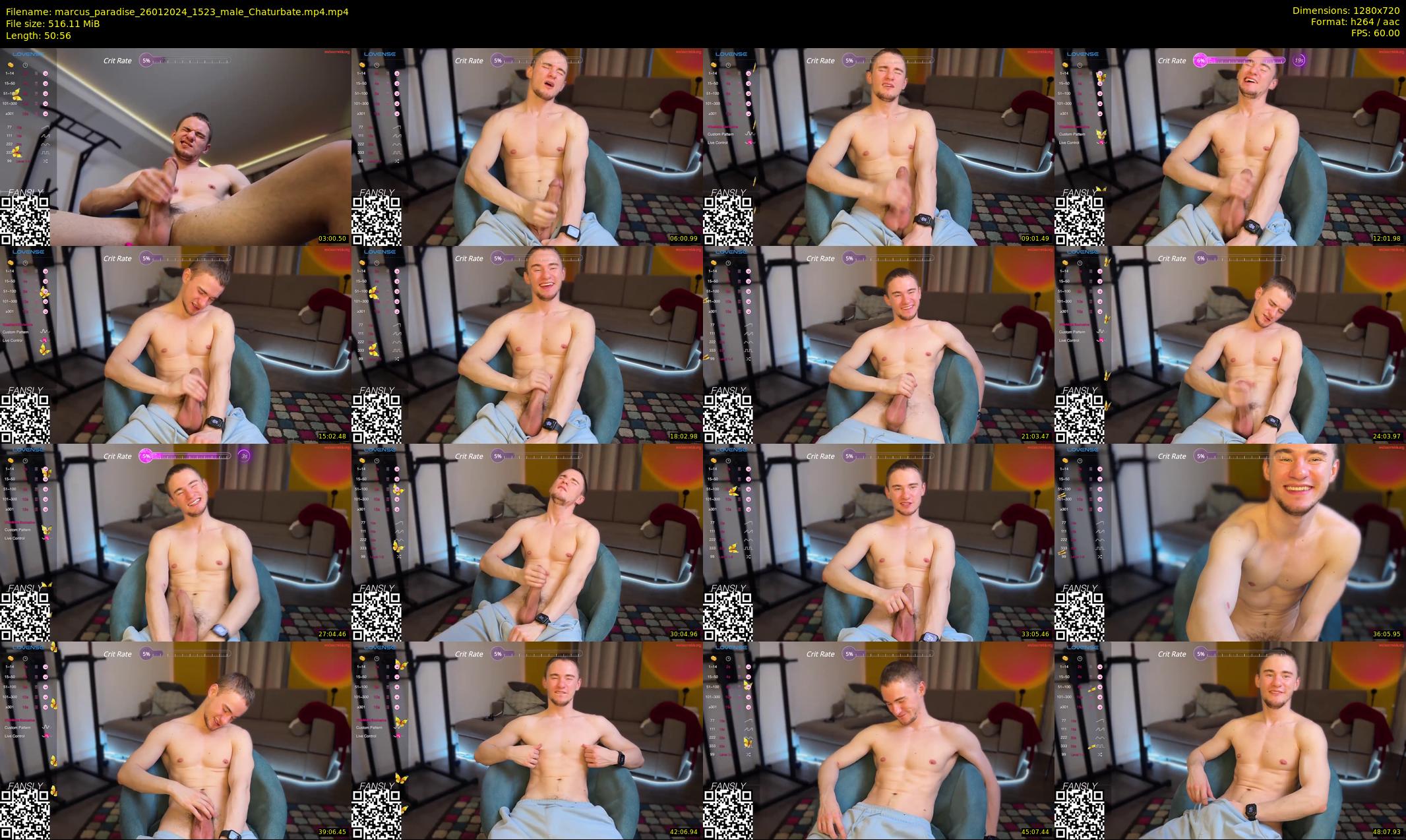 marcus_paradise — 51 minute Chaturbate male cam show recording, 720p, Jan 26, 2024