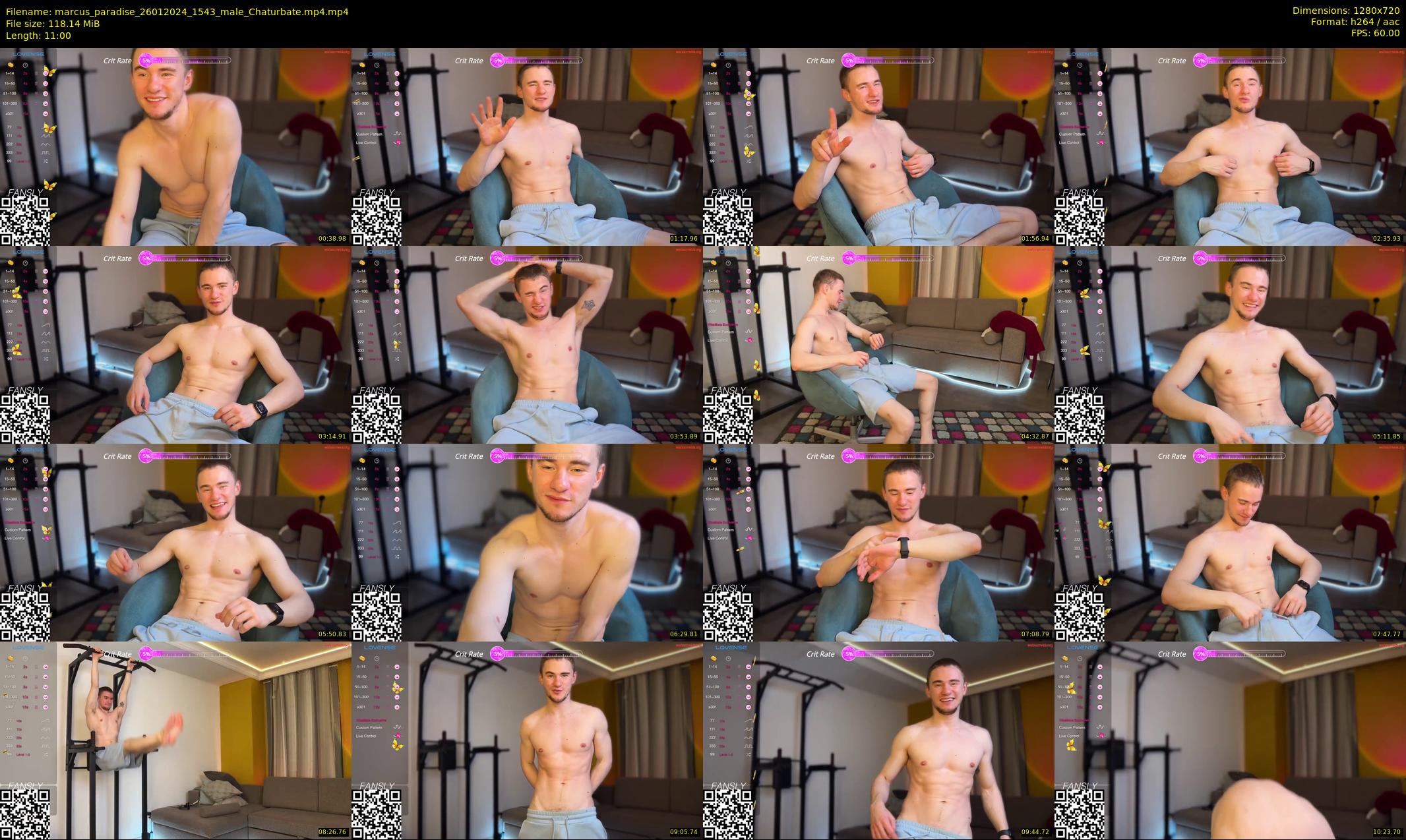 marcus_paradise — 11 minute Chaturbate male cam show recording, 720p, Jan 26, 2024