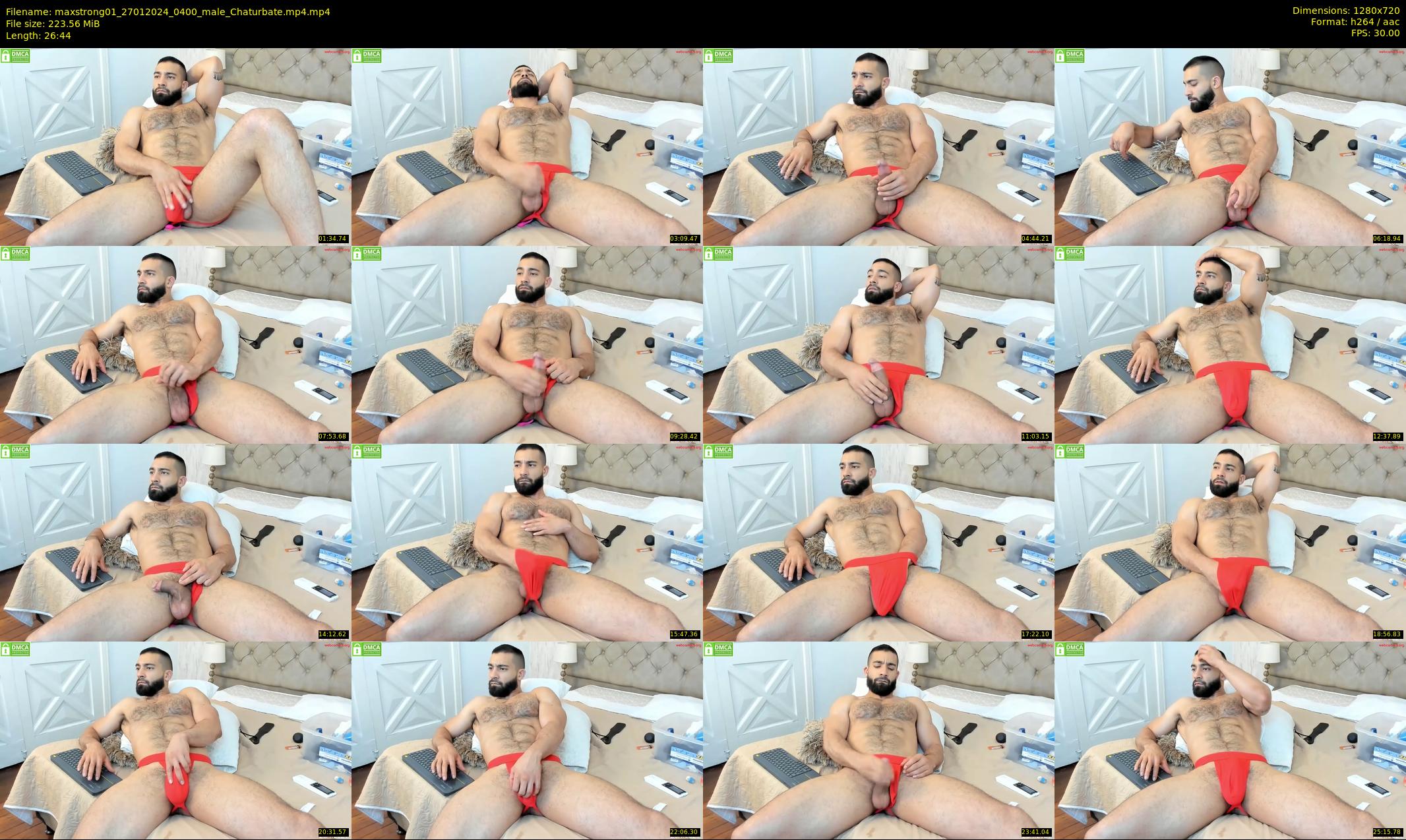 maxstrong01 — 27 minute Chaturbate male cam show recording, 720p, Jan 27, 2024