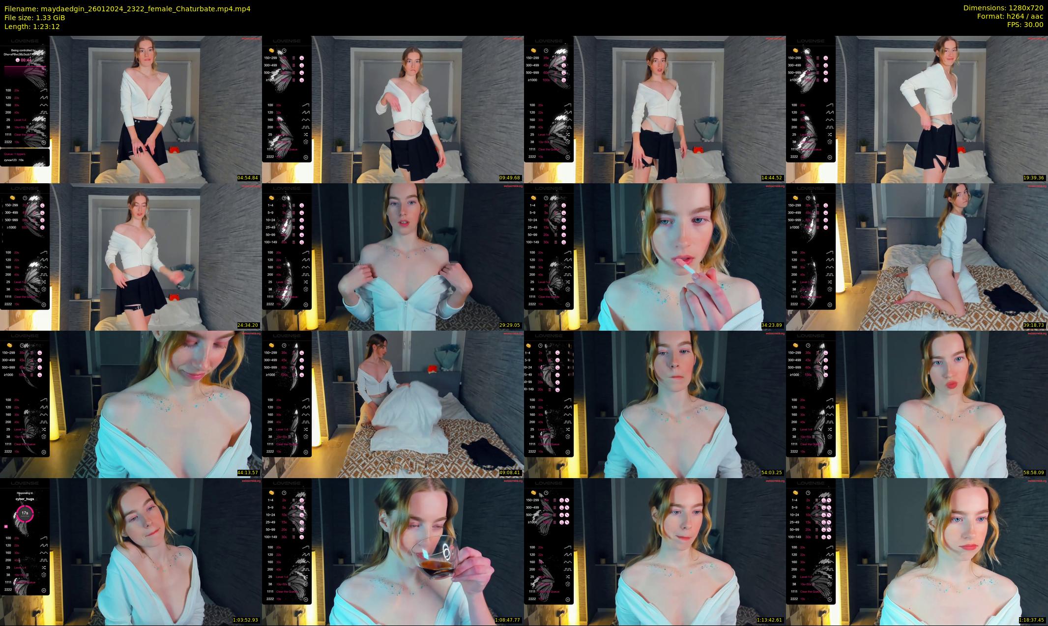 maydaedgin — 84 minute Chaturbate female cam show recording, 720p, Jan 26, 2024