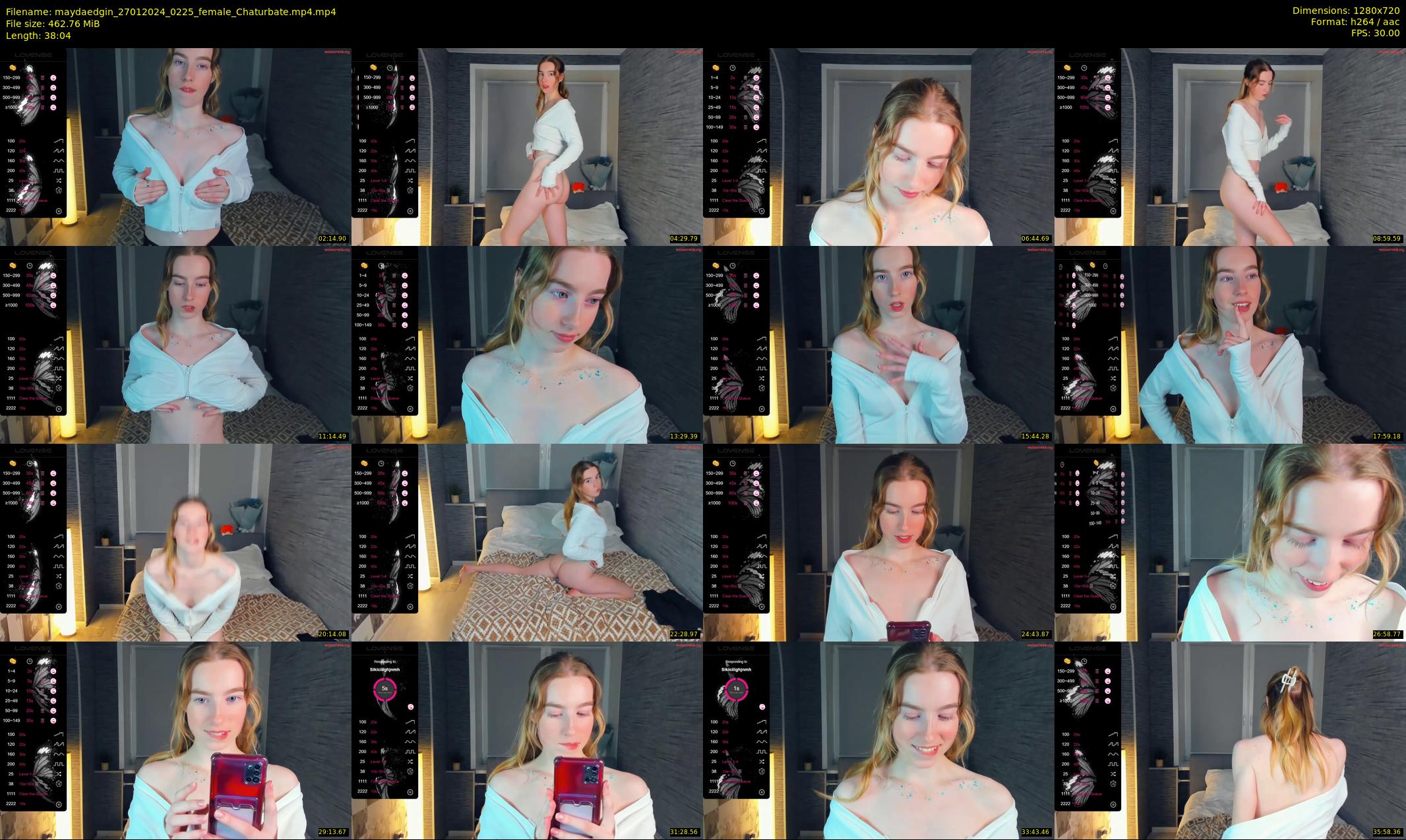 maydaedgin — 39 minute Chaturbate female cam show recording, 720p, Jan 27, 2024