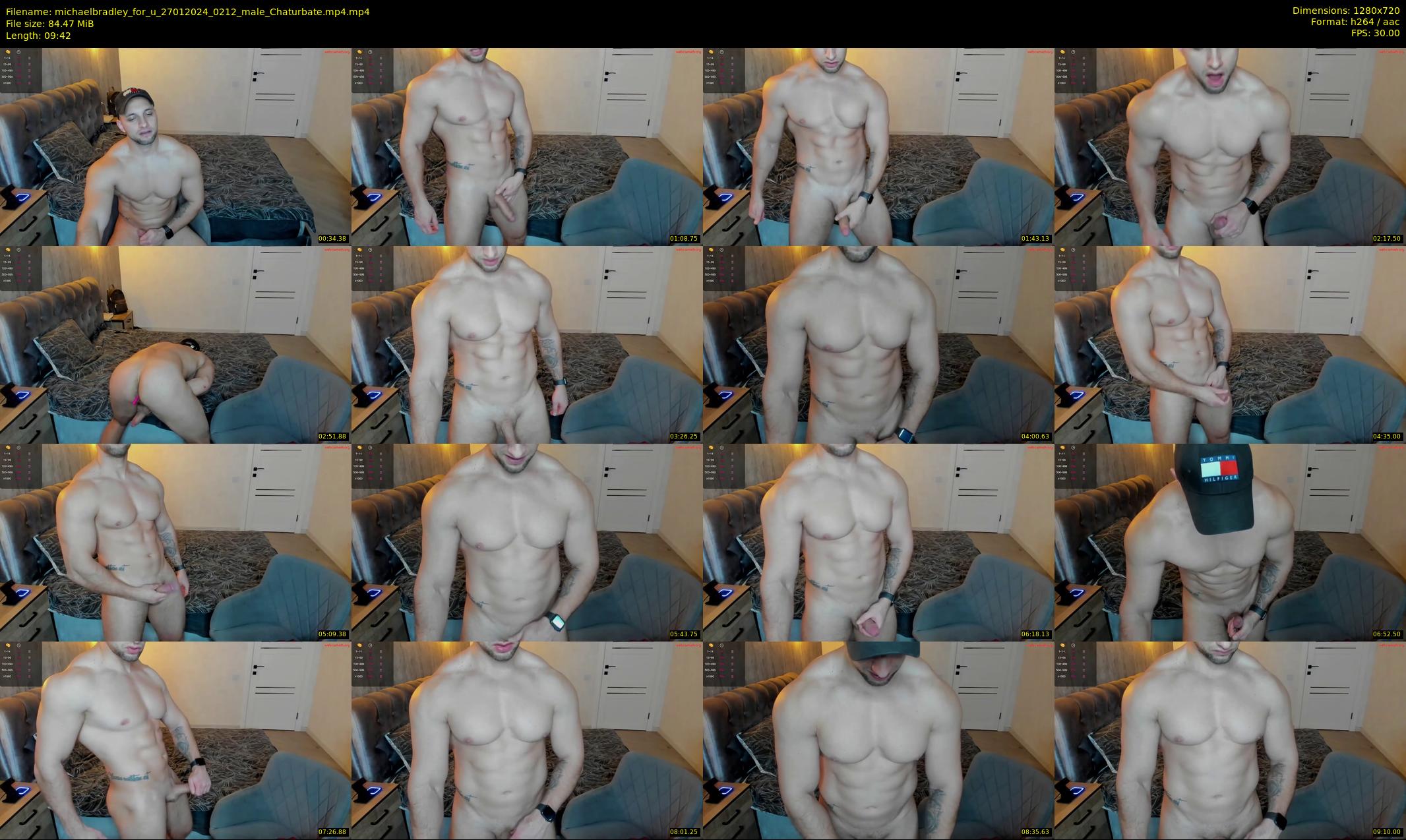 michaelbradley_for_u — 10 minute Chaturbate male cam show recording, 720p, Jan 27, 2024