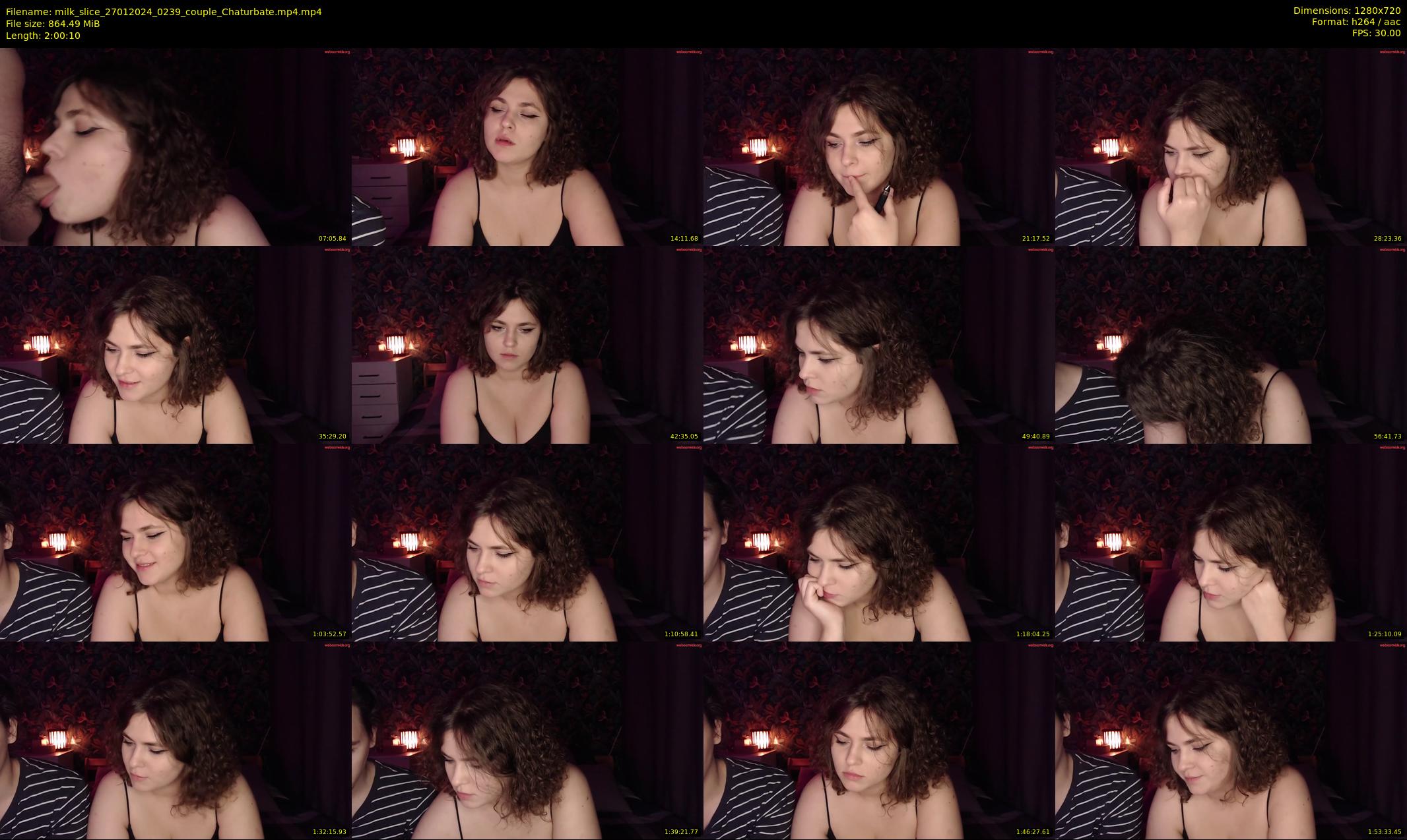 milk_slice — 121 minute Chaturbate couple cam show recording, 720p, Jan 27, 2024