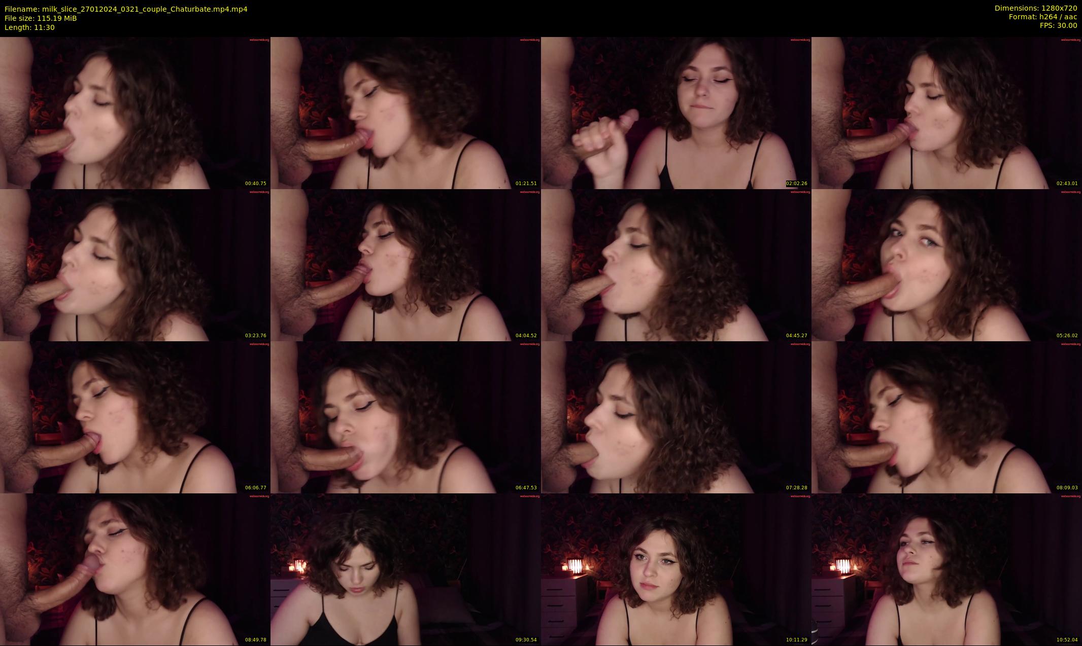 milk_slice — 12 minute Chaturbate couple cam show recording, 720p, Jan 27, 2024