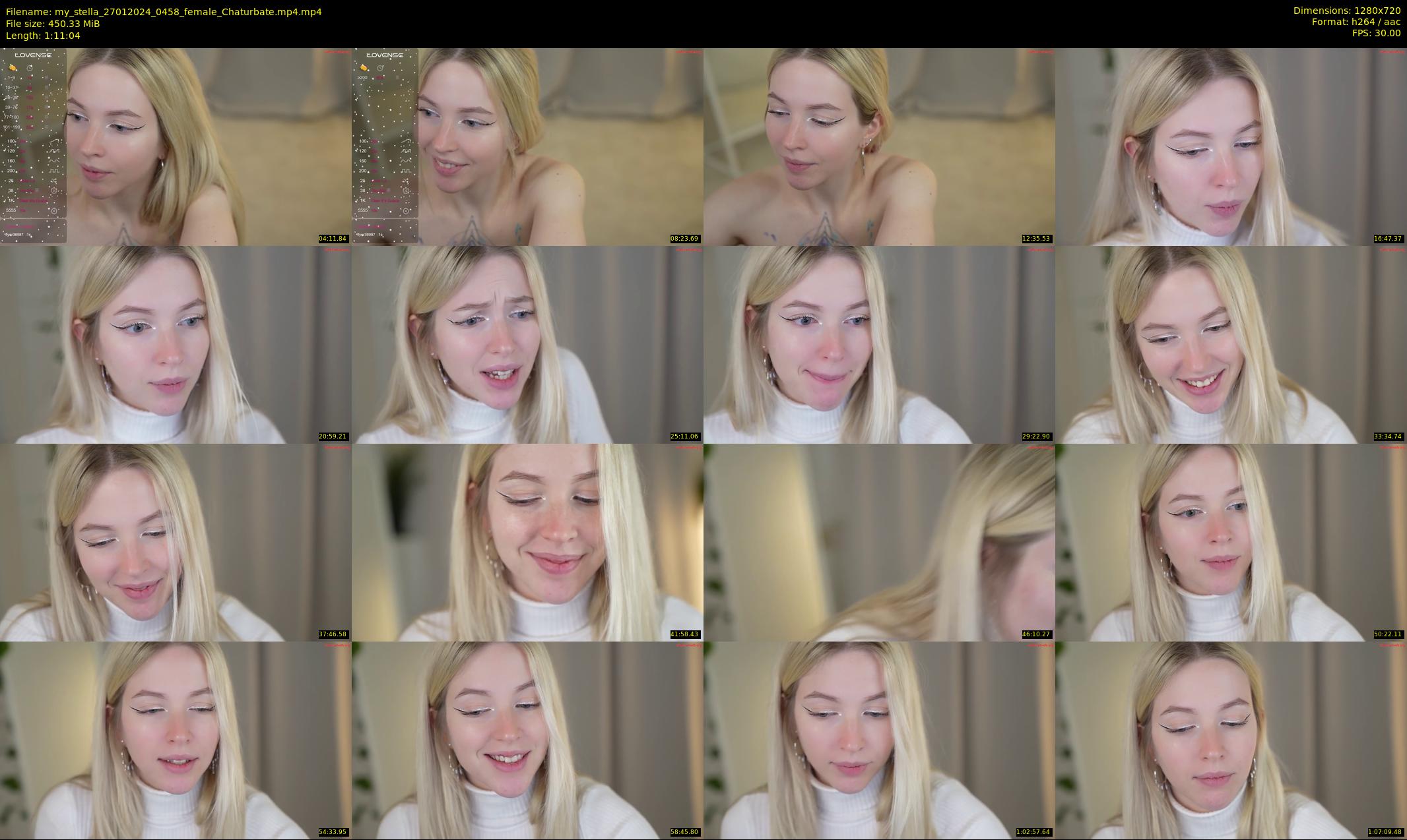 my_stella — 72 minute Chaturbate female cam show recording, 720p, Jan 27, 2024