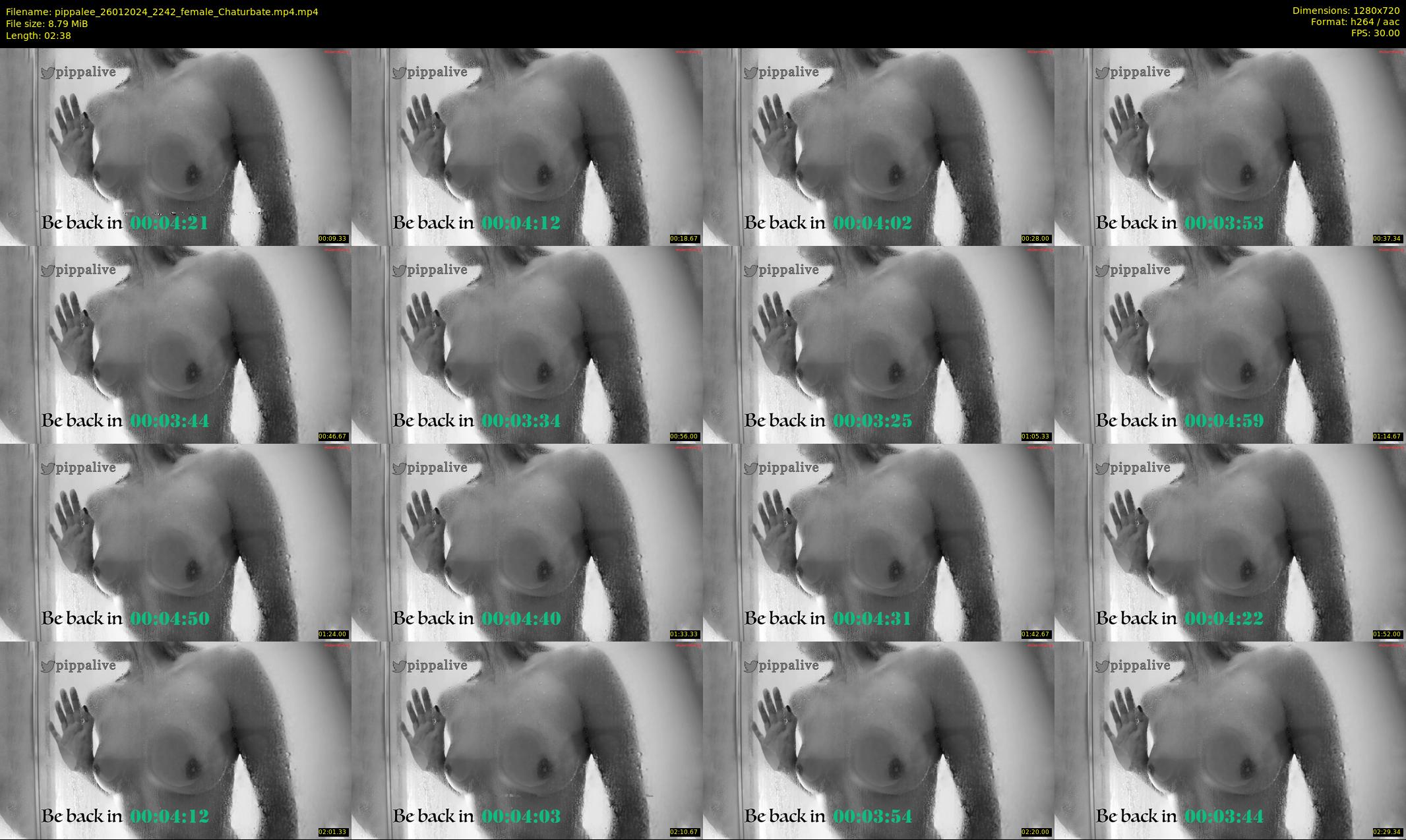 pippalee — 3 minute Chaturbate female cam show recording, 720p, Jan 26, 2024