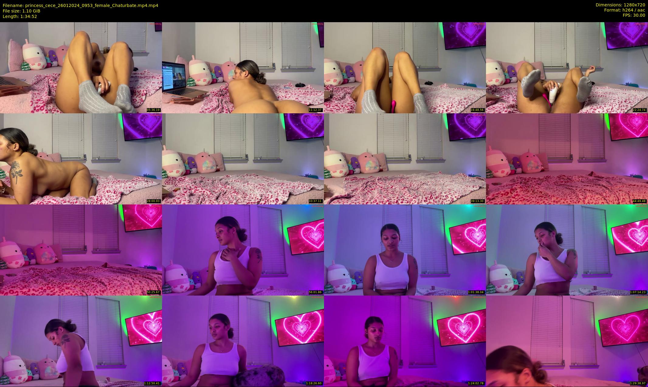 princess_cece — 95 minute Chaturbate female cam show recording, 720p, Jan 26, 2024