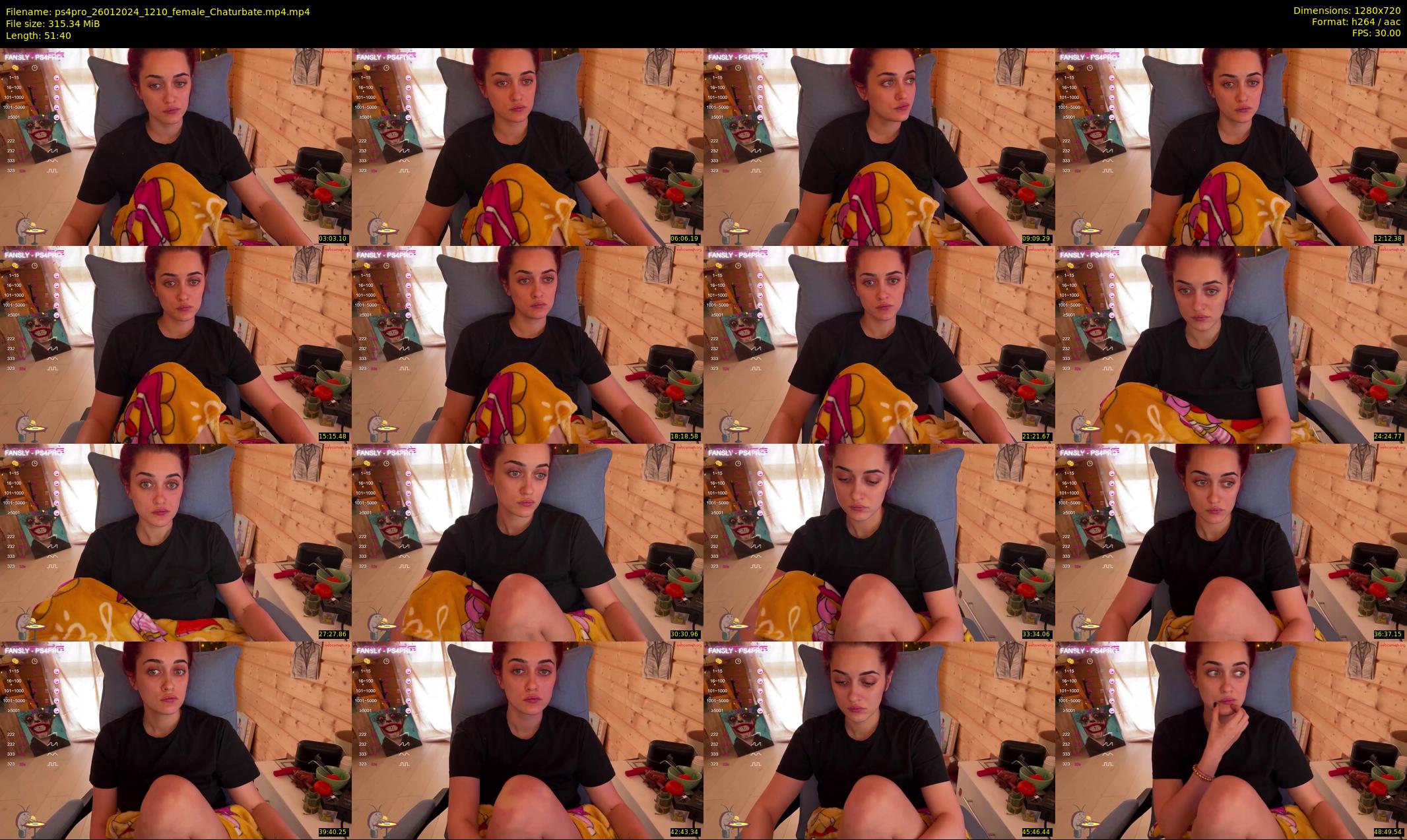 ps4pro — 52 minute Chaturbate female cam show recording, 720p, Jan 26, 2024