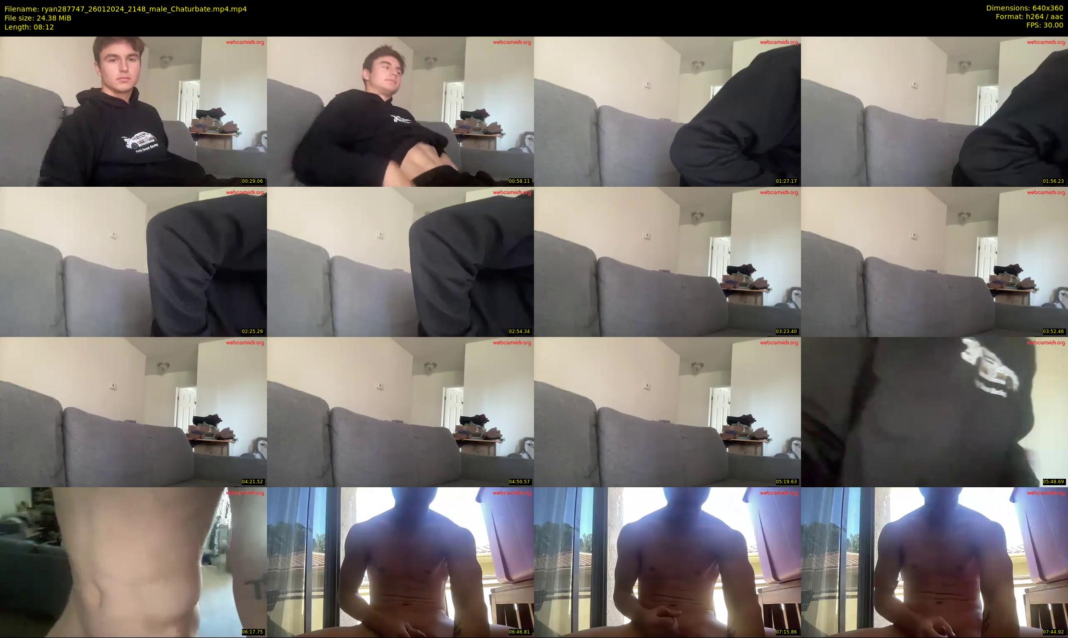 ryan287747 — 9 minute Chaturbate male cam show recording, 360p, Jan 26, 2024