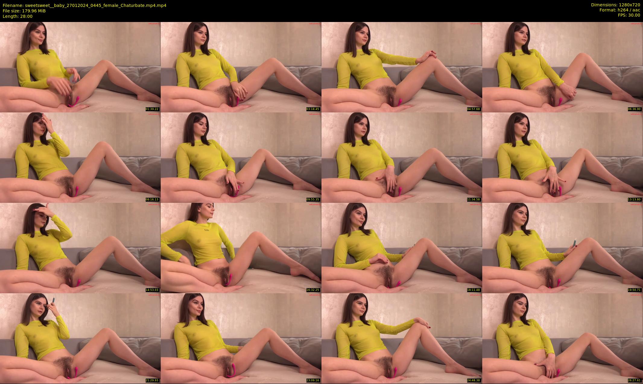 sweetsweet__baby — 28 minute Chaturbate female cam show recording, 720p, Jan 27, 2024