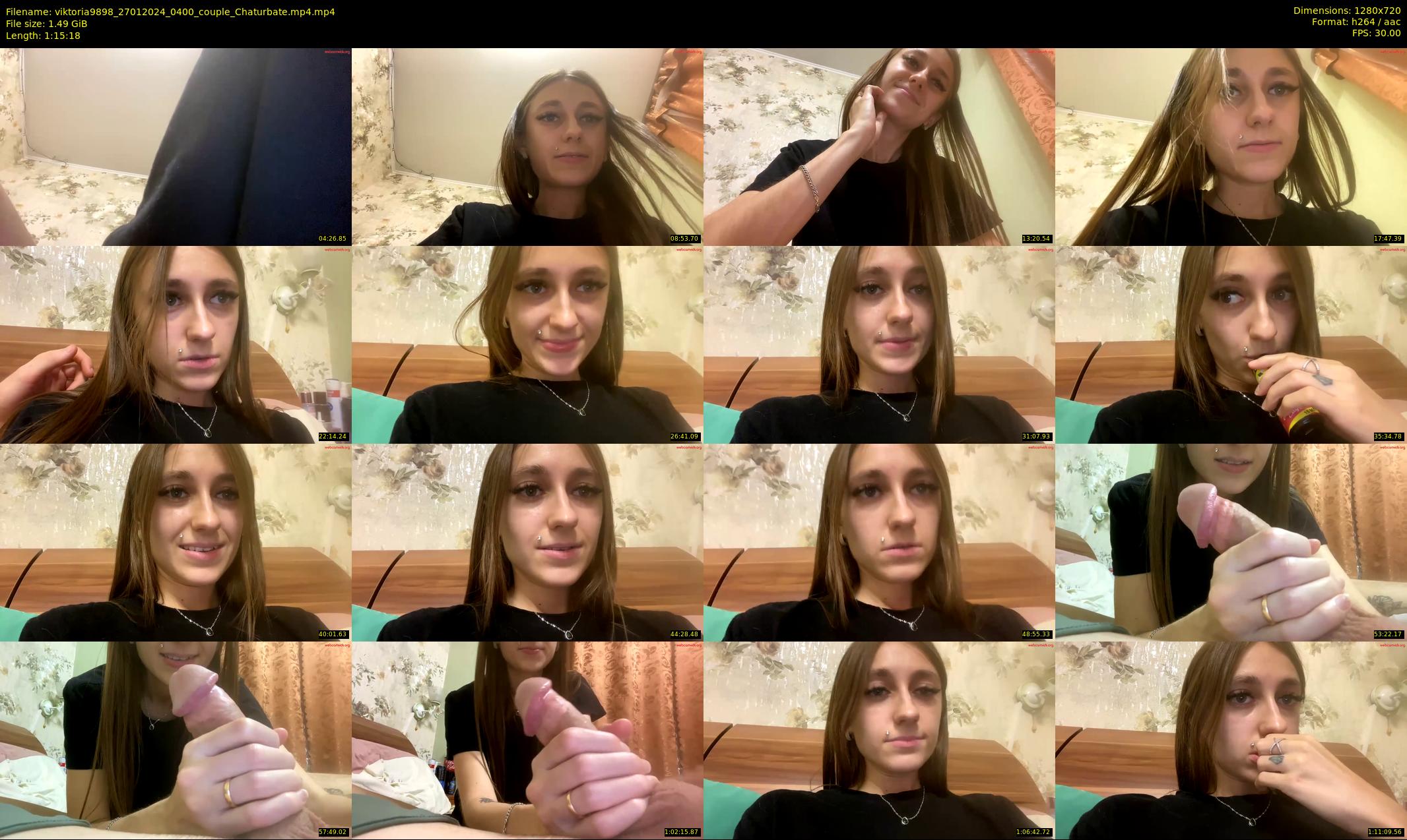 viktoria9898 — 76 minute Chaturbate couple cam show recording, 720p, Jan 27, 2024