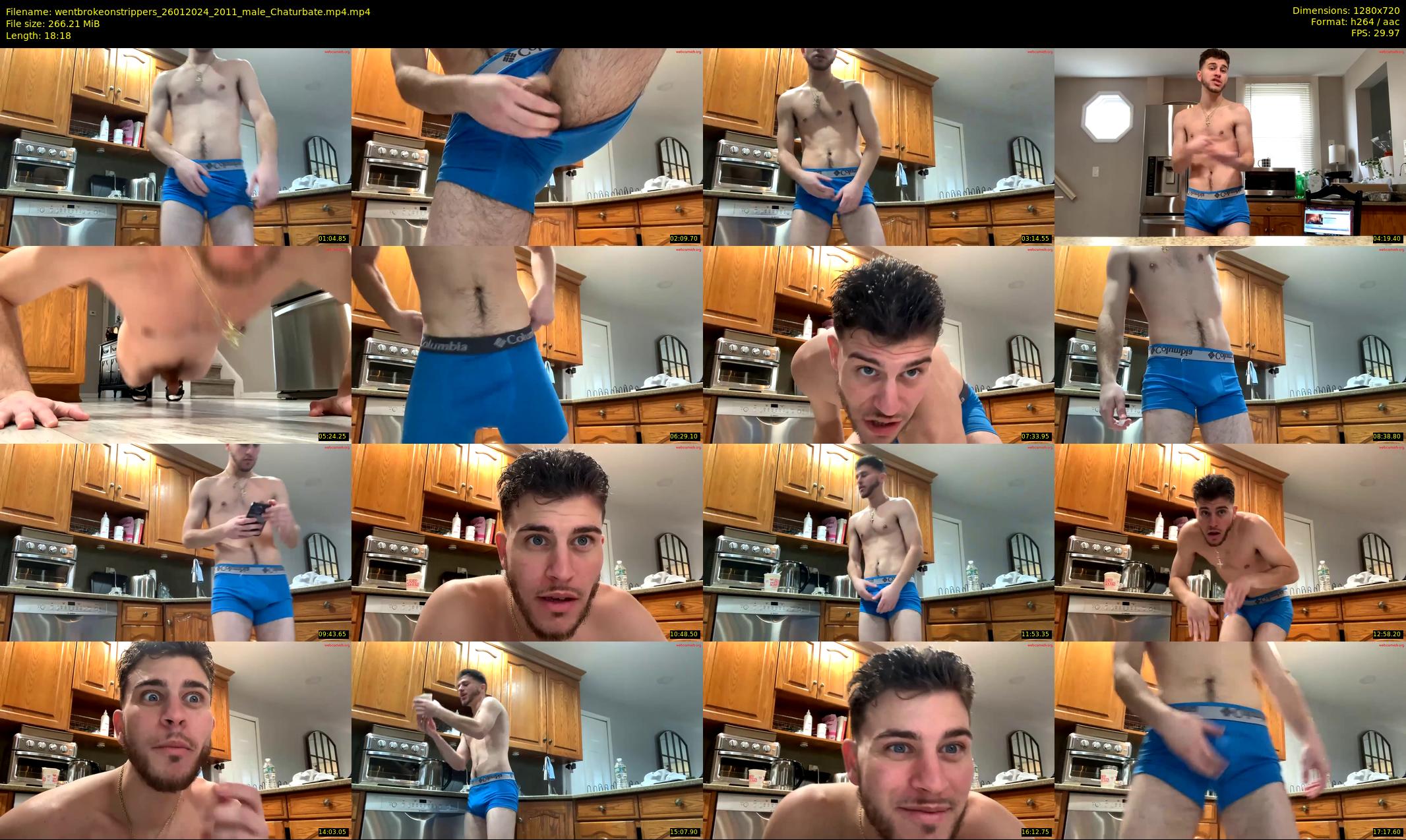 wentbrokeonstrippers — 19 minute Chaturbate male cam show recording, 720p, Jan 26, 2024