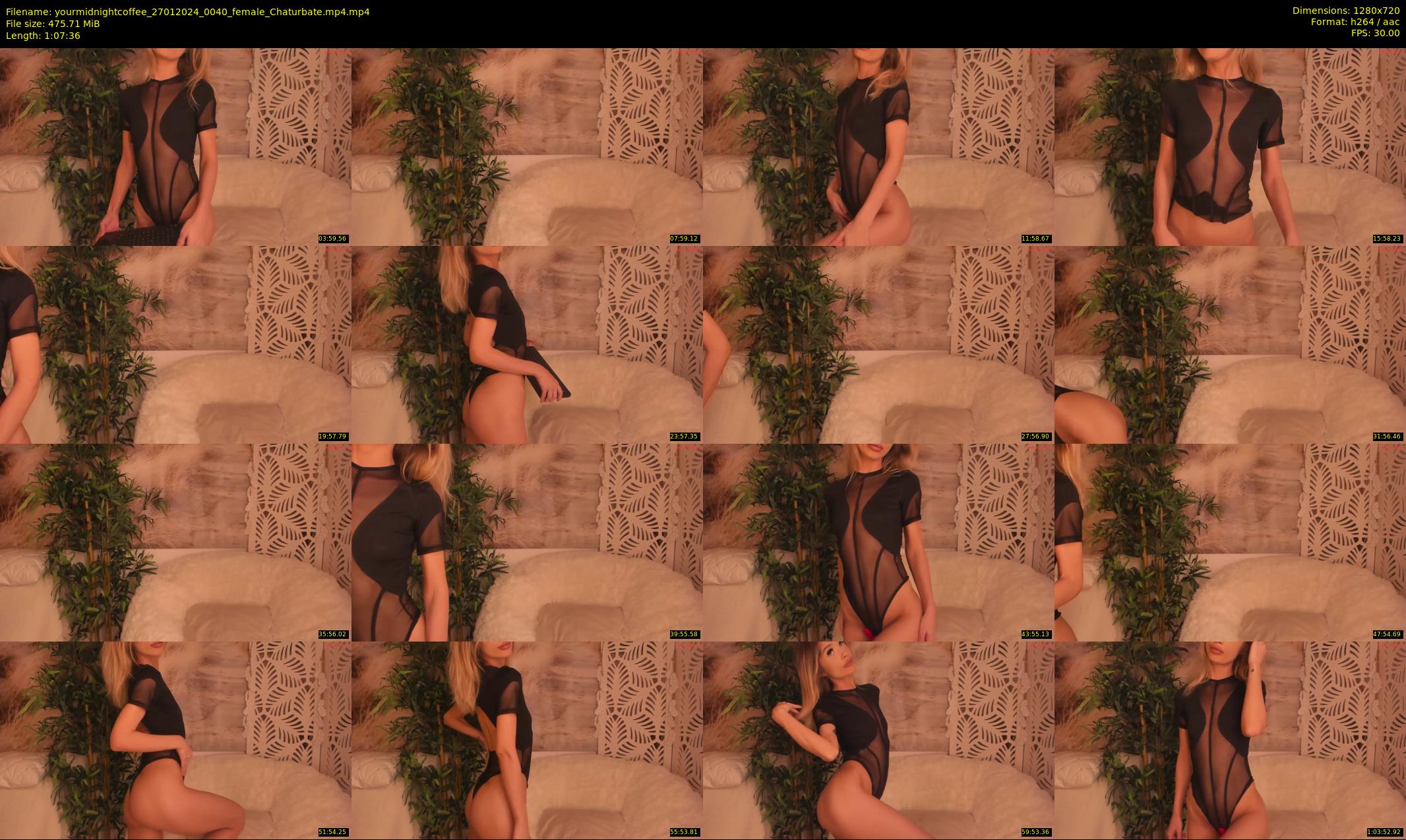 yourmidnightcoffee — 68 minute Chaturbate female cam show recording, 720p, Jan 27, 2024