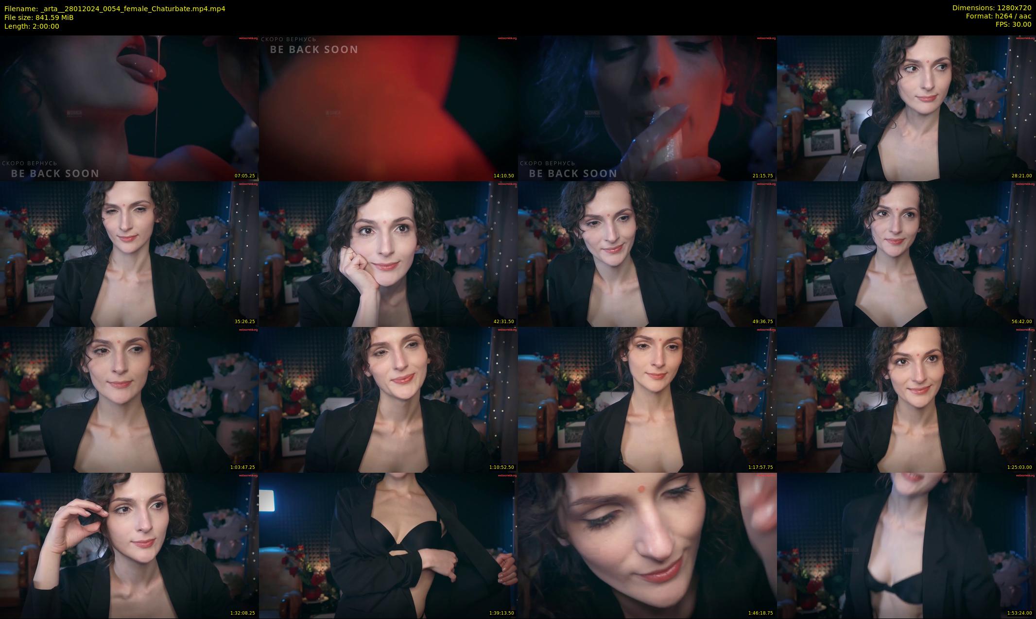 _arta_ — 120 minute Chaturbate female cam show recording, 720p, Jan 28, 2024