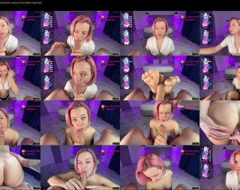 _blowjob_queen_ — 43 minute Chaturbate couple cam show recording, 720p, Jan 28, 2024