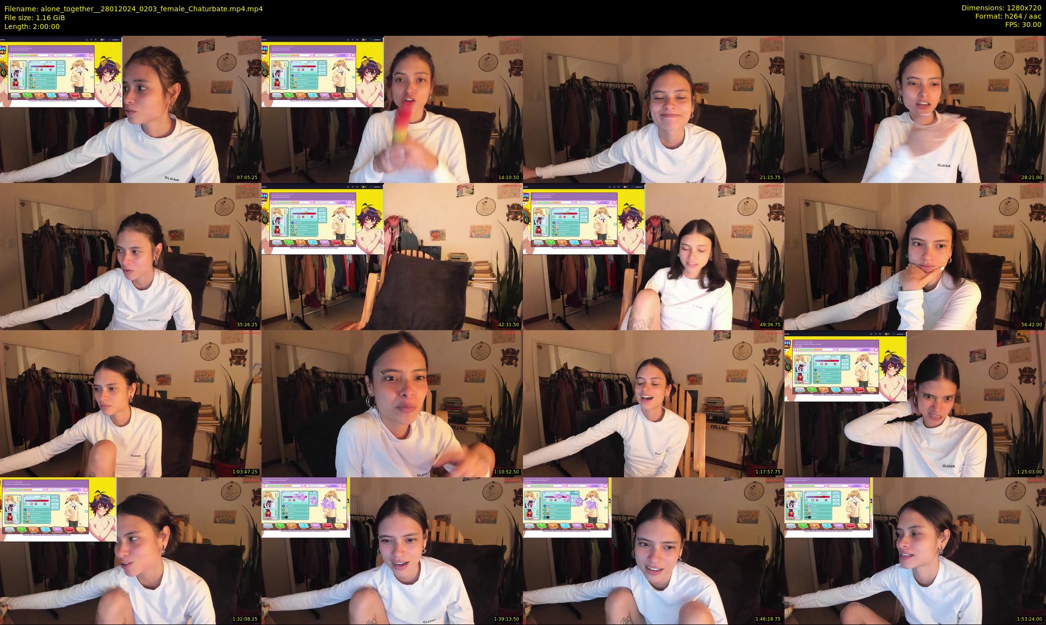 alone_together_ — 120 minute Chaturbate female cam show recording, 720p, Jan 28, 2024