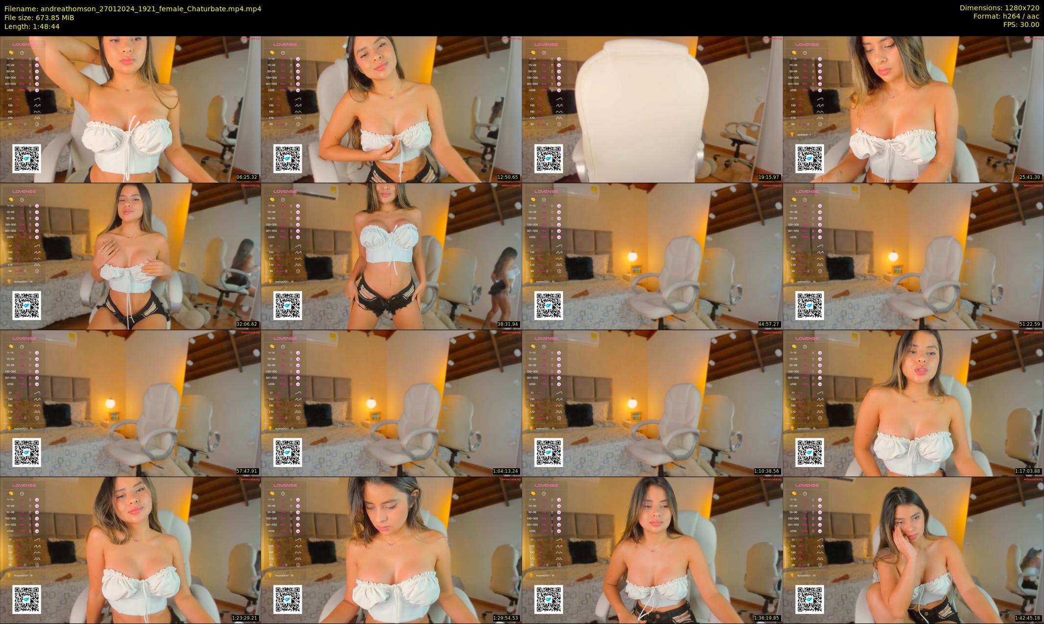 andreathomson — 109 minute Chaturbate female cam show recording, 720p, Jan 27, 2024