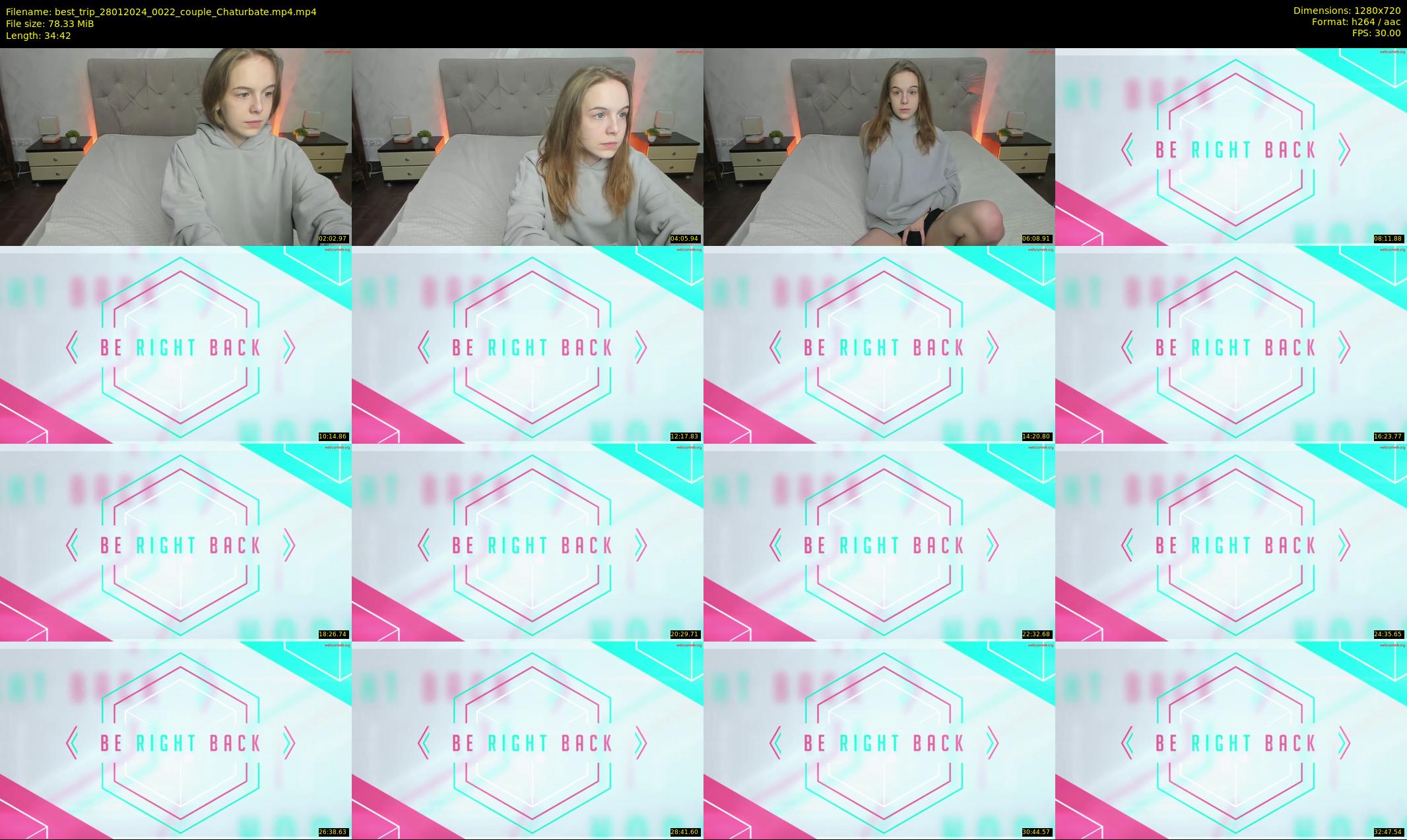 best_trip — 35 minute Chaturbate couple cam show recording, 720p, Jan 28, 2024