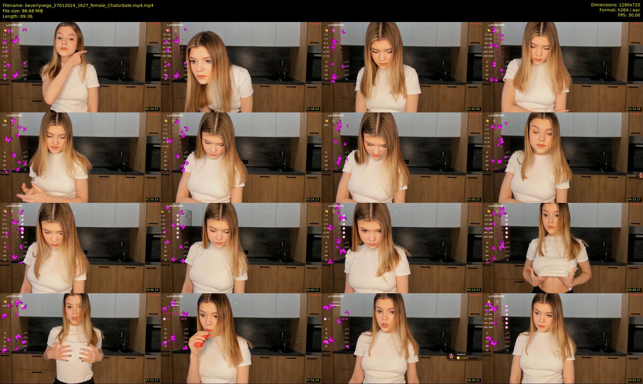 beverlyvega — 10 minute Chaturbate couple cam show recording, 720p, Jan 27, 2024