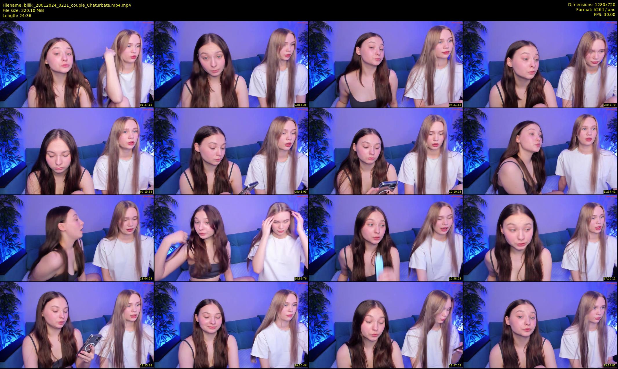 bjliki — 25 minute Chaturbate couple cam show recording, 720p, Jan 28, 2024