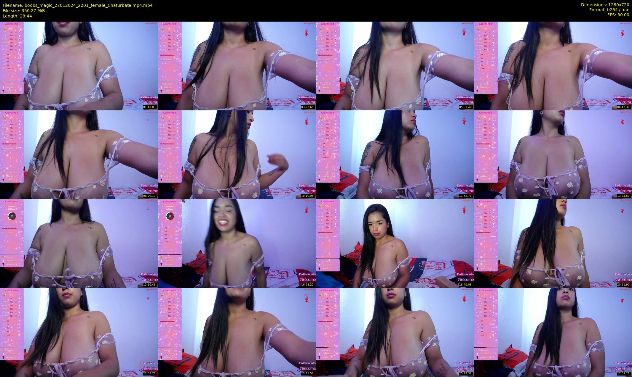 boobs_magic — 29 minute Chaturbate couple cam show recording, 720p, Jan 27, 2024