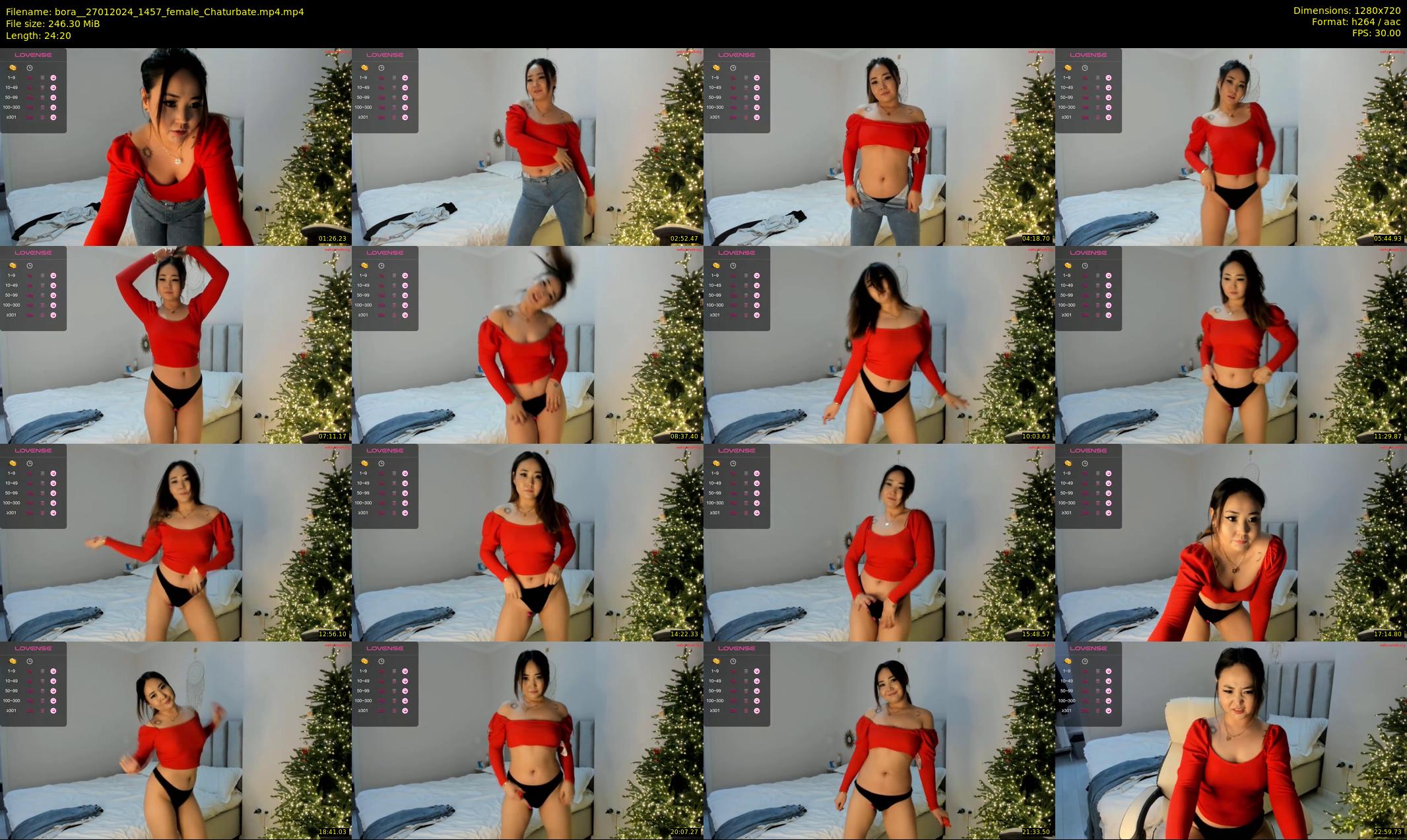 bora_ — 25 minute Chaturbate female cam show recording, 720p, Jan 27, 2024