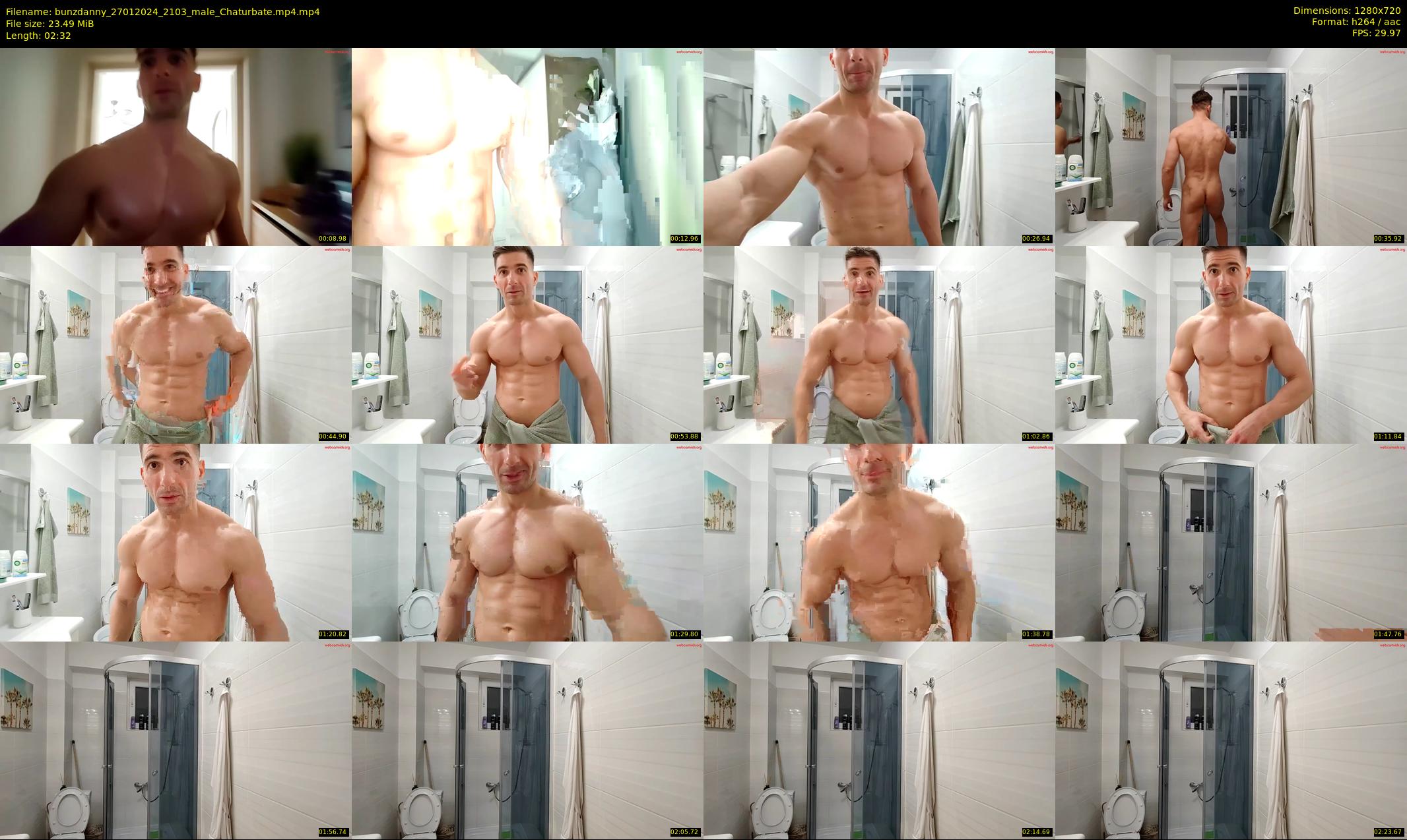 bunzdanny — 3 minute Chaturbate male cam show recording, 720p, Jan 27, 2024