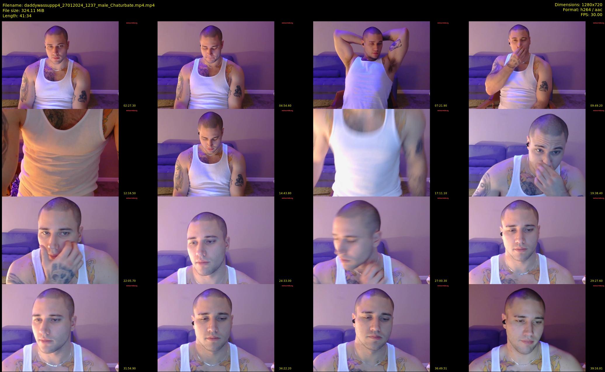 daddywassuppp4 — 42 minute Chaturbate male cam show recording, 720p, Jan 27, 2024