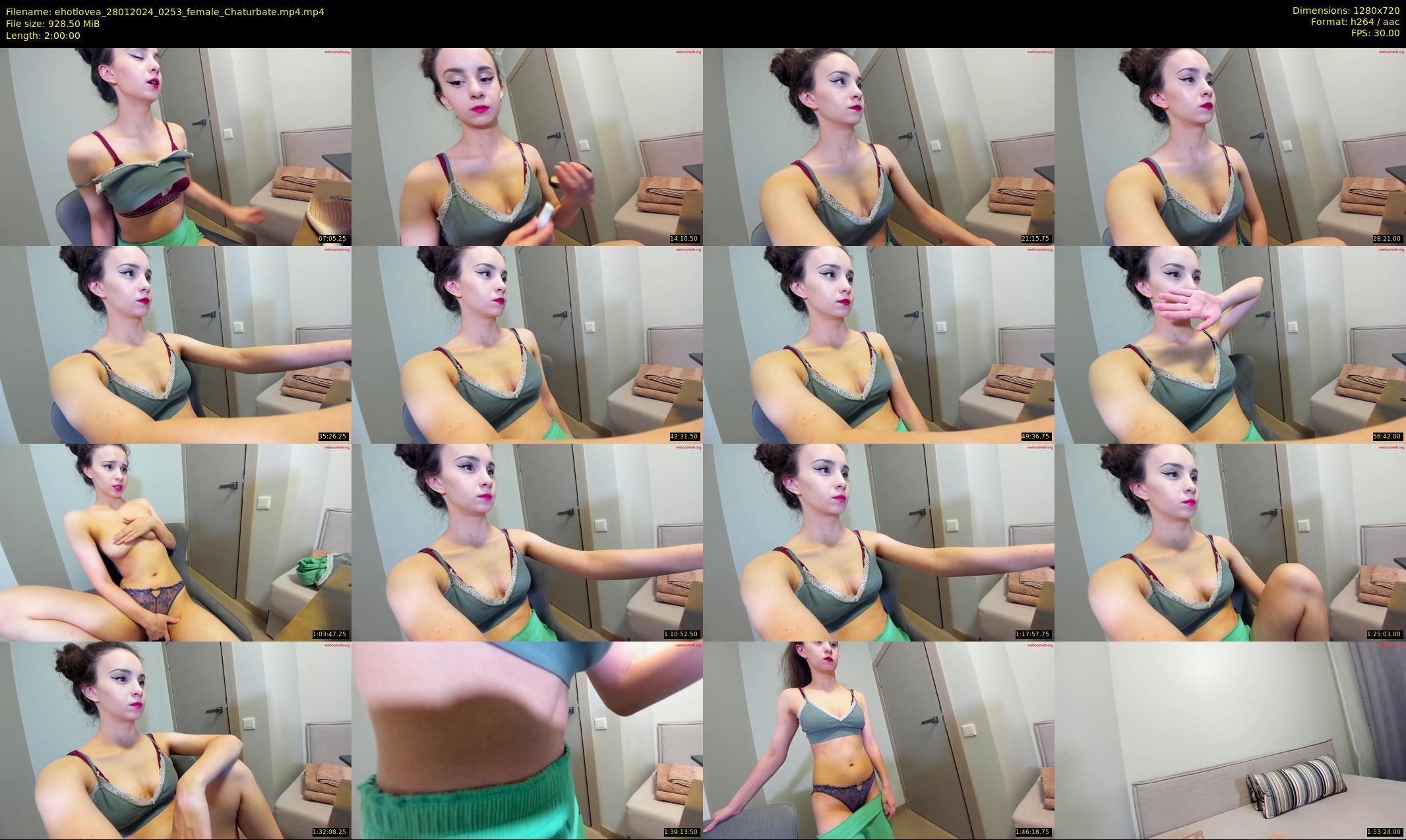 ehotlovea — 120 minute Chaturbate female cam show recording, 720p, Jan 28, 2024