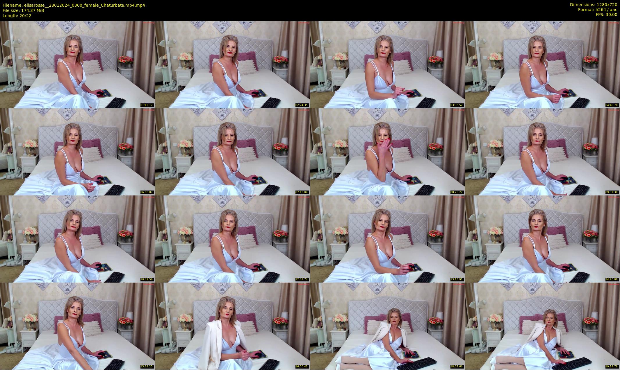 elisarosse_ — 21 minute Chaturbate female cam show recording, 720p, Jan 28, 2024