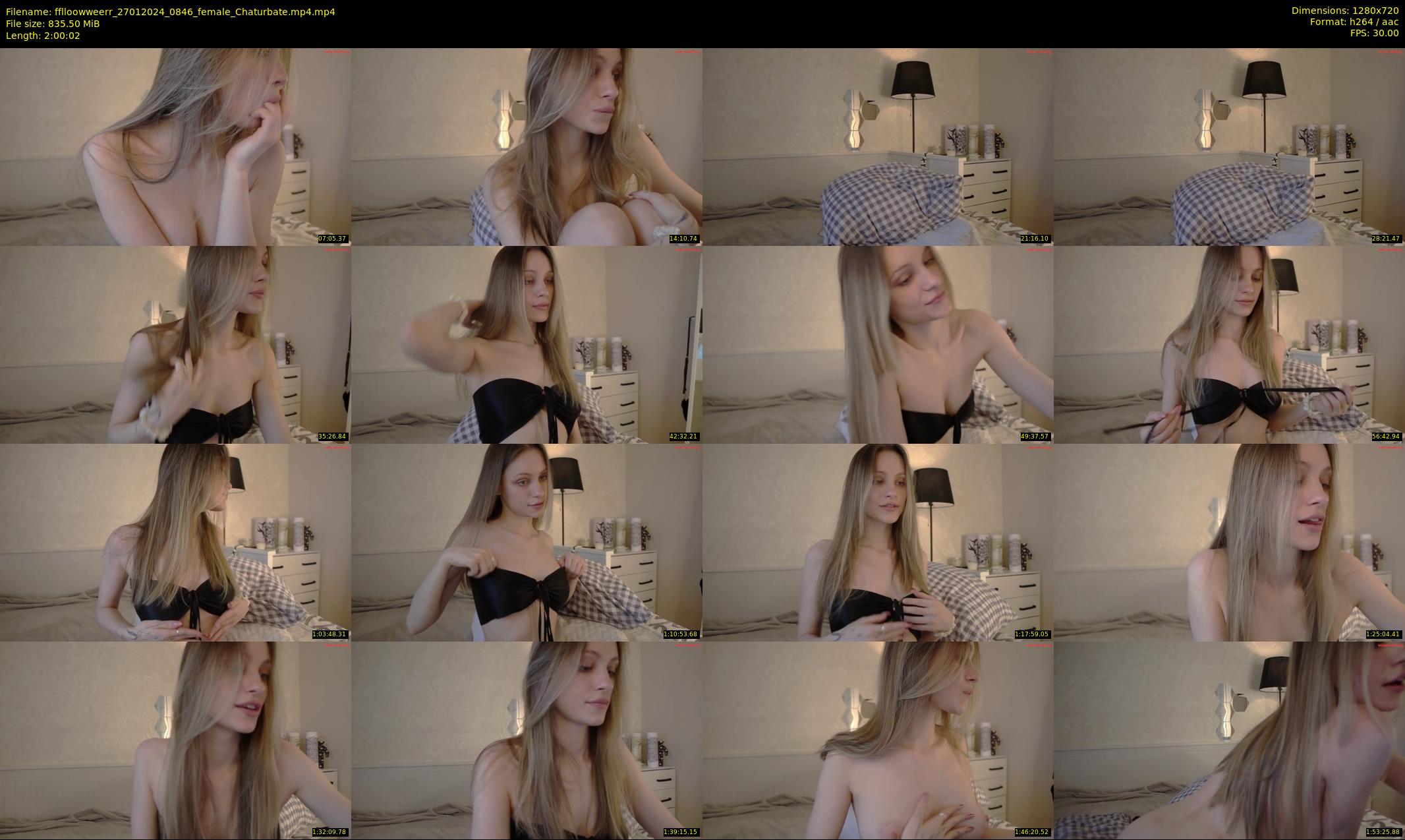 fflloowweerr — 121 minute Chaturbate couple cam show recording, 720p, Jan 27, 2024