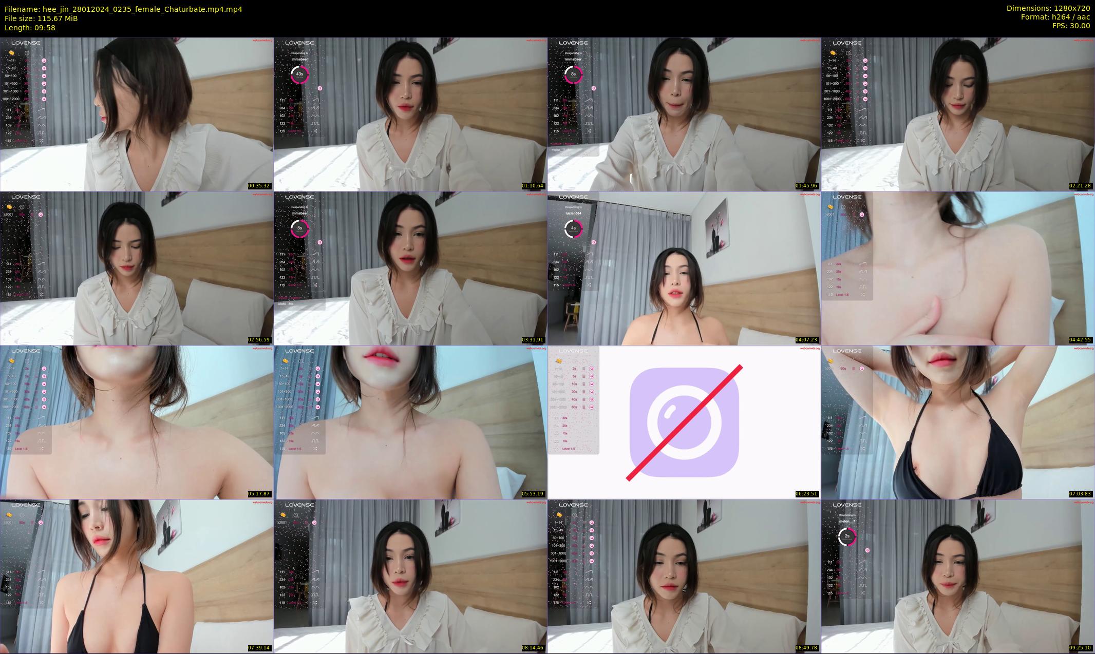 hee_jin — 10 minute Chaturbate female cam show recording, 720p, Jan 28, 2024