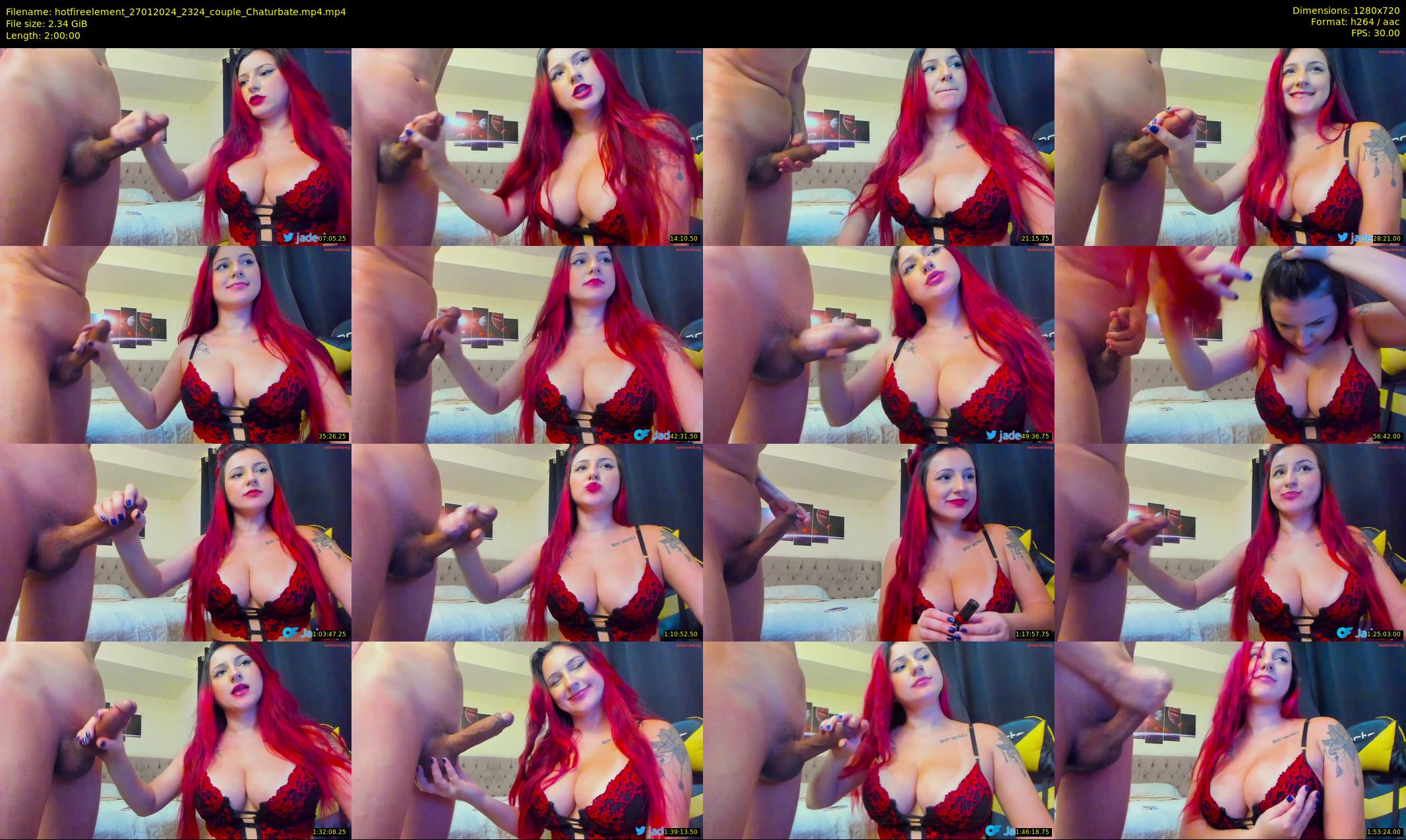 hotfireelement — 120 minute Chaturbate couple cam show recording, 720p, Jan 27, 2024