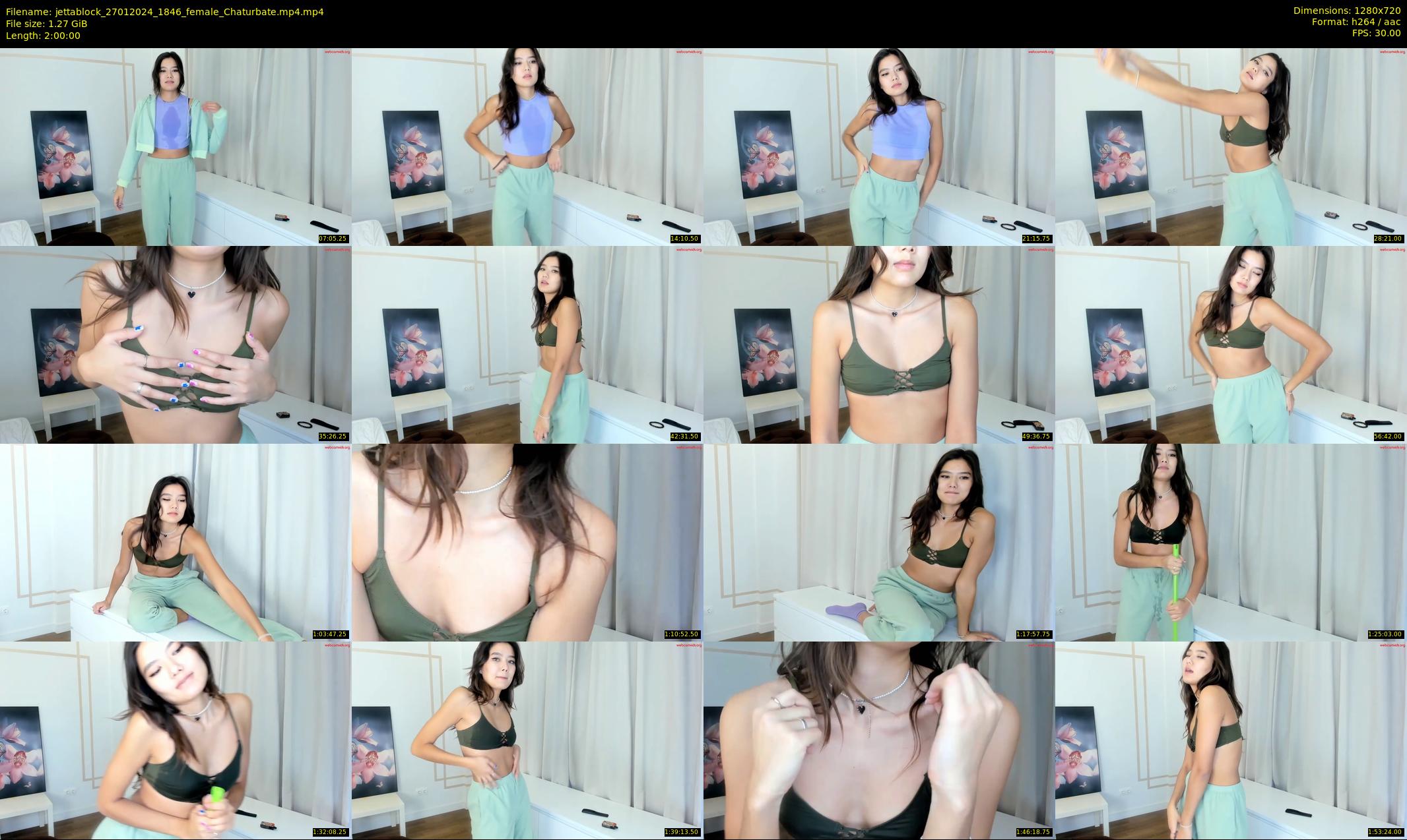 jettablock — 120 minute Chaturbate female cam show recording, 720p, Jan 27, 2024