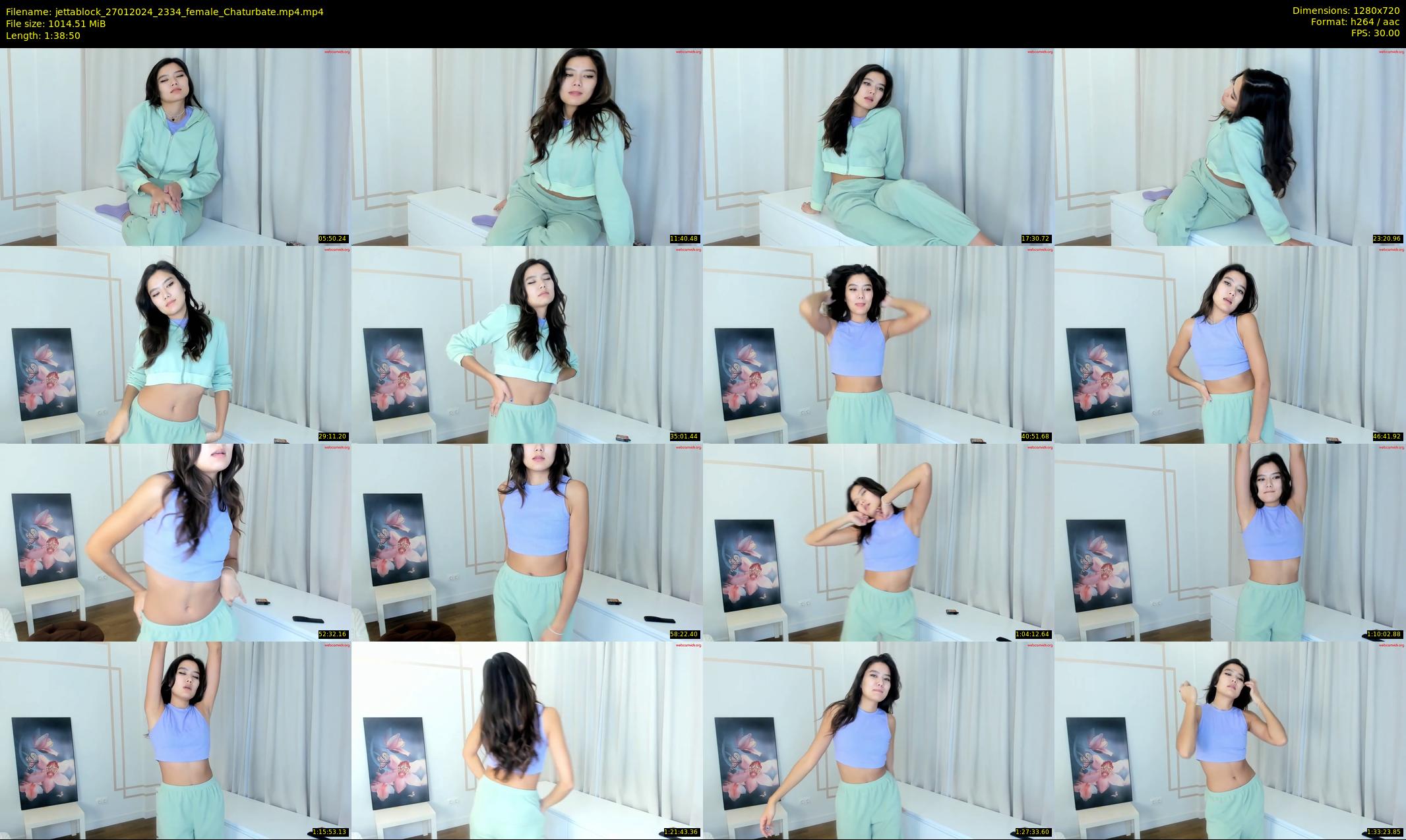 jettablock — 99 minute Chaturbate female cam show recording, 720p, Jan 27, 2024