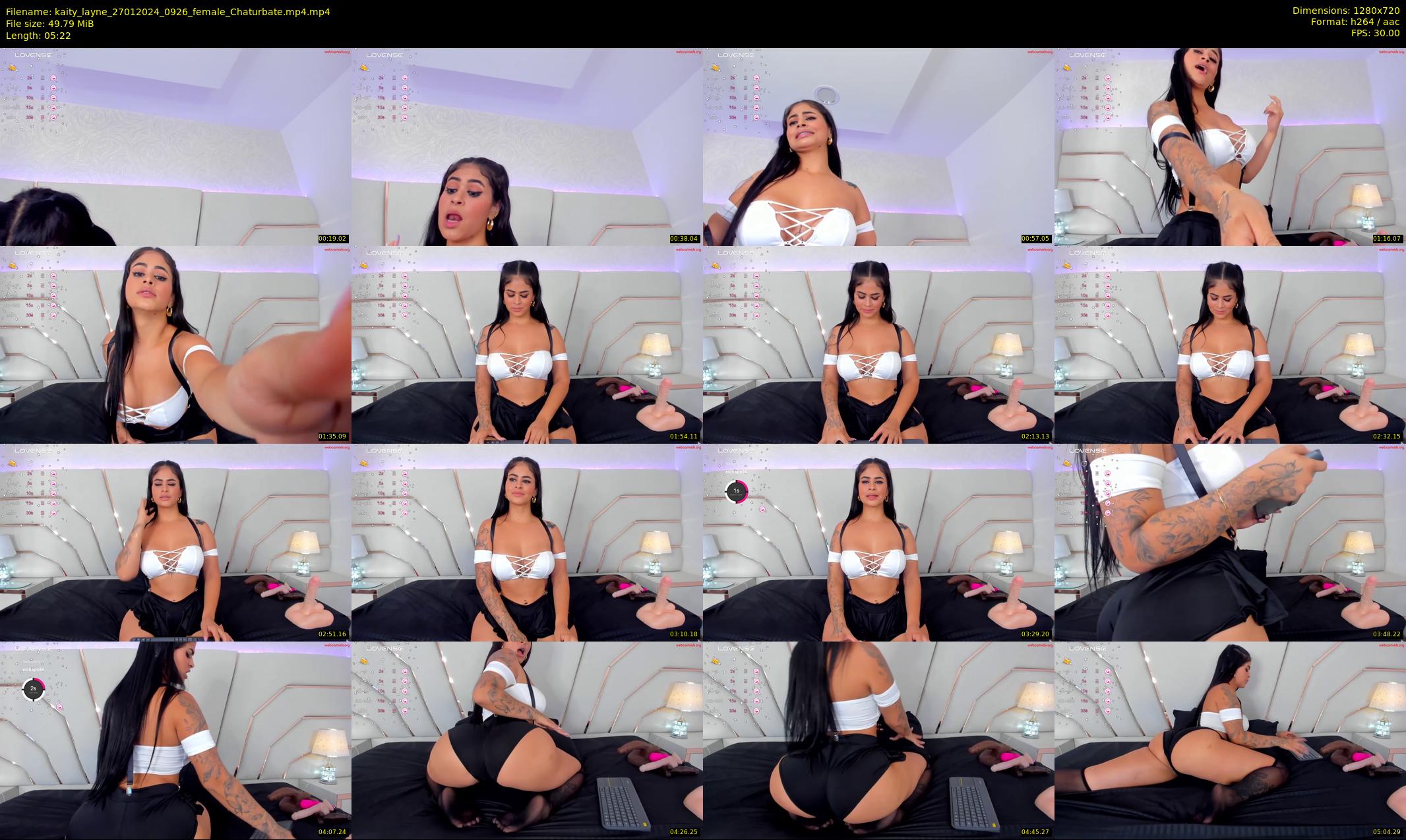 kaity_layne — 6 minute Chaturbate female cam show recording, 720p, Jan 27, 2024