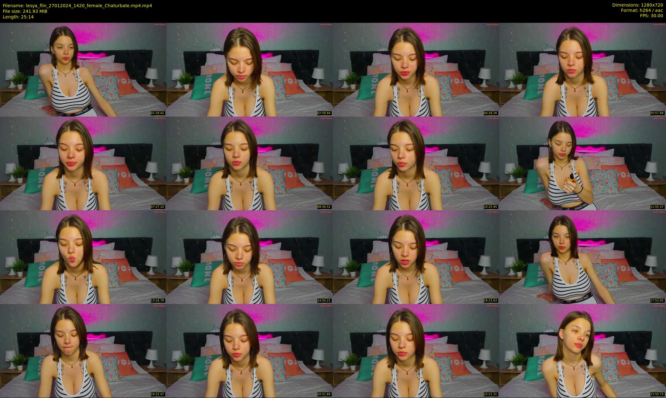 lesya_flin — 26 minute Chaturbate female cam show recording, 720p, Jan 27, 2024