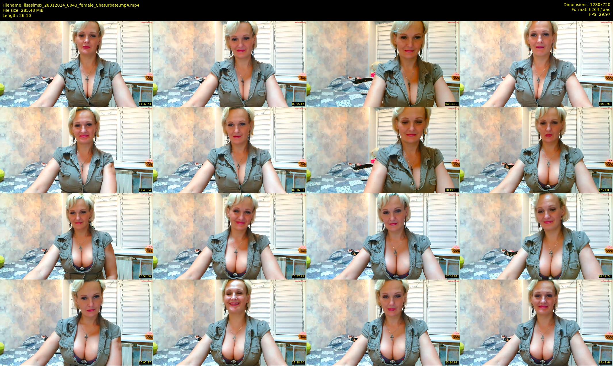 lisasimsx — 27 minute Chaturbate female cam show recording, 720p, Jan 28, 2024